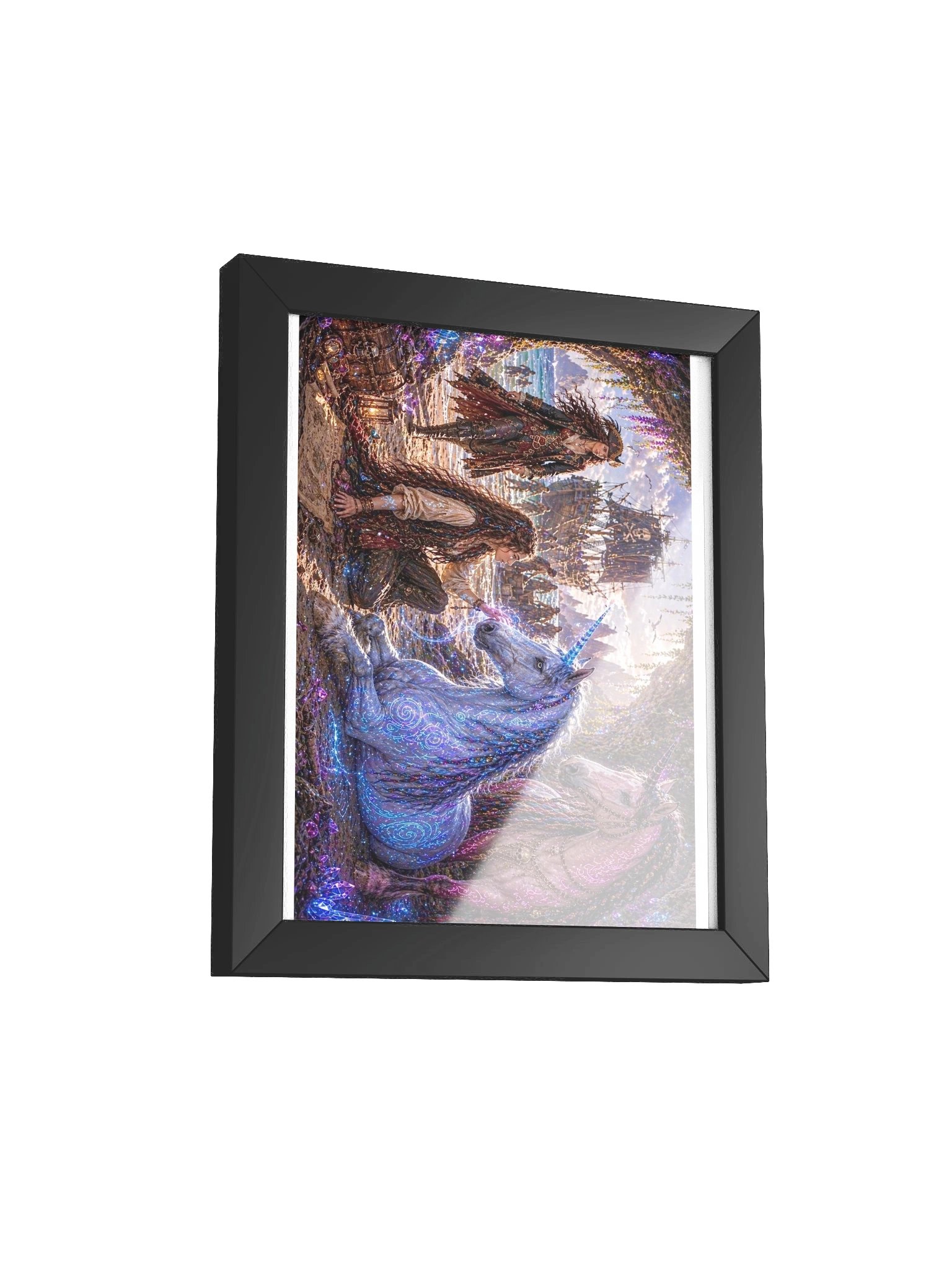 Pirate Unicorns - Cave Discovery Framed Poster product image (4)