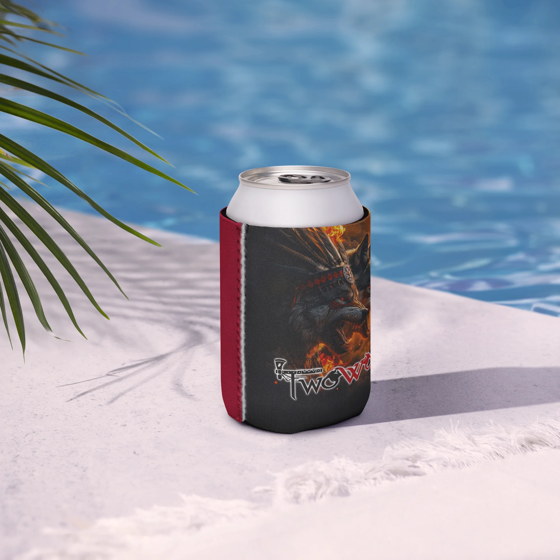 Two Wolf Coozie product image (3)