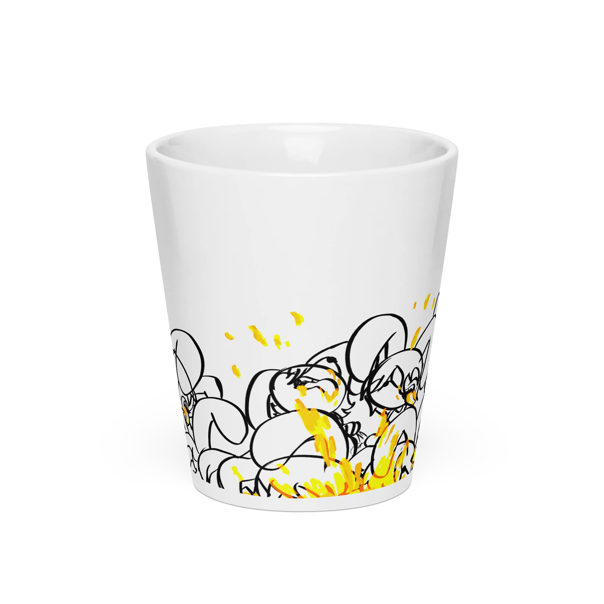 Honey Rabbit Latte Mug product image (3)