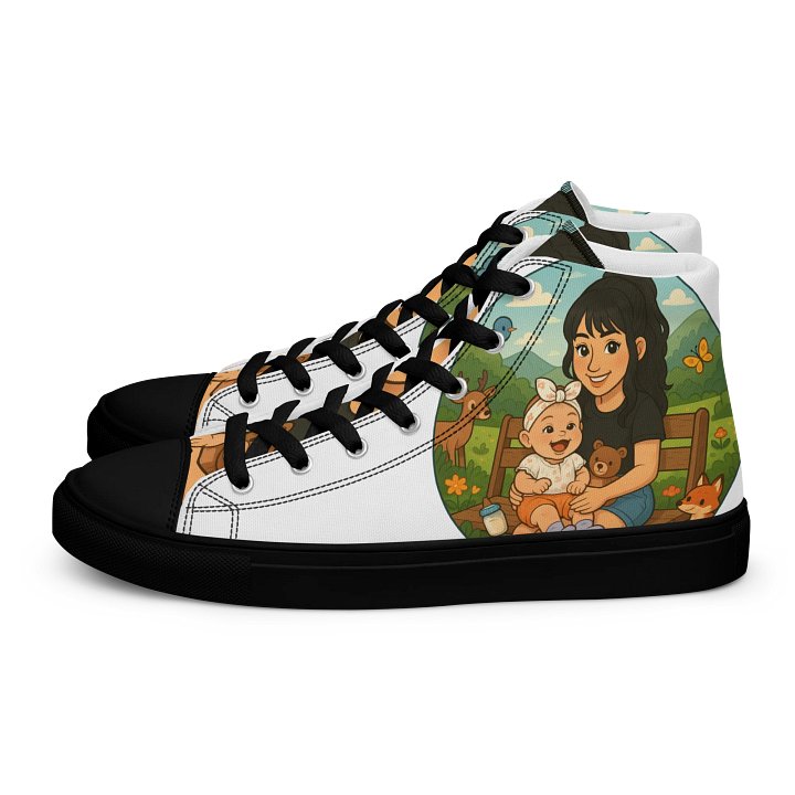 Mommy & Maxine High Top Canvas Shoes product image (1)
