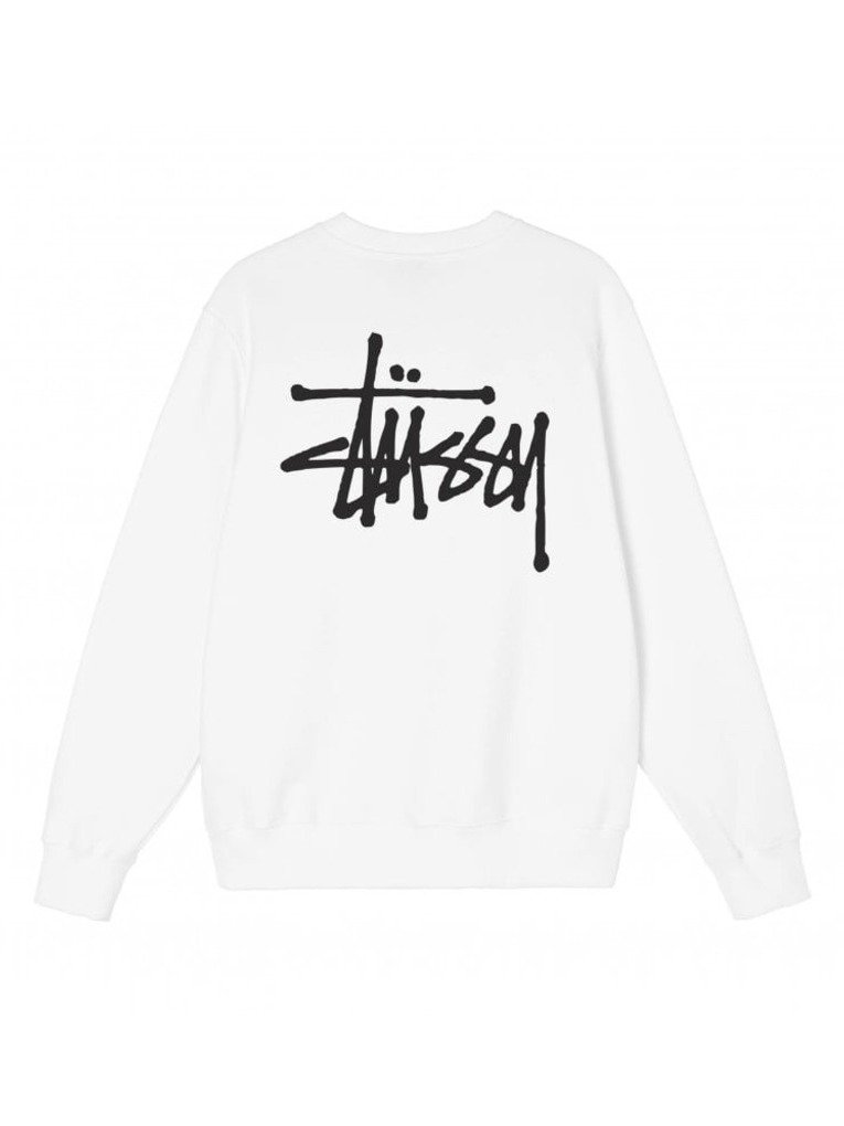 Basic Stussy white Sweatshirt product image (1)