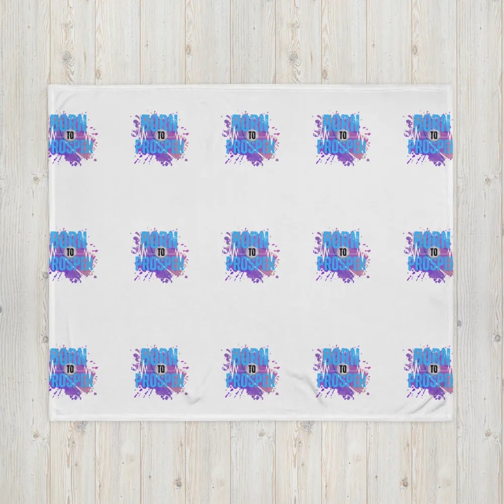 Born to Prosper Throw Blanket product image (16)