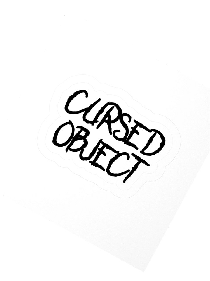 Cursed Object || Sticker product image (2)
