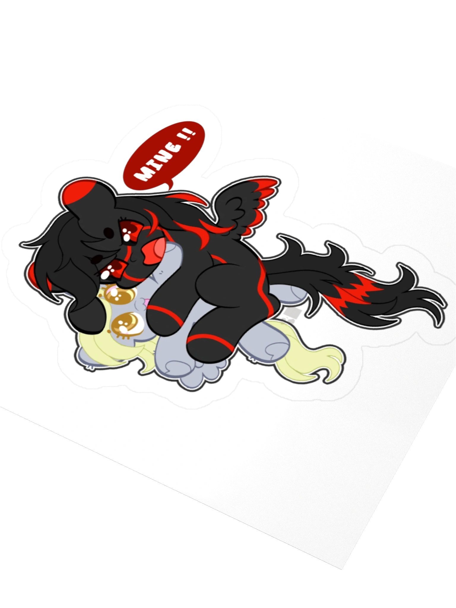 Meeped MLP Mine Sticker product image (3)
