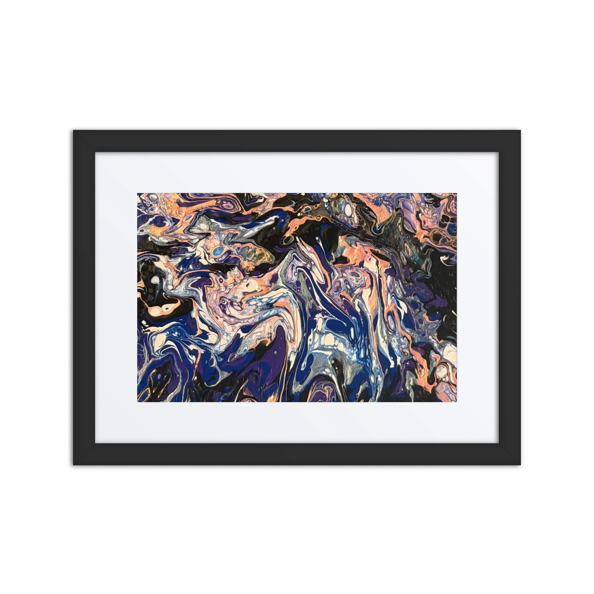 Abstract Fluid Art Framed Poster product image (1)