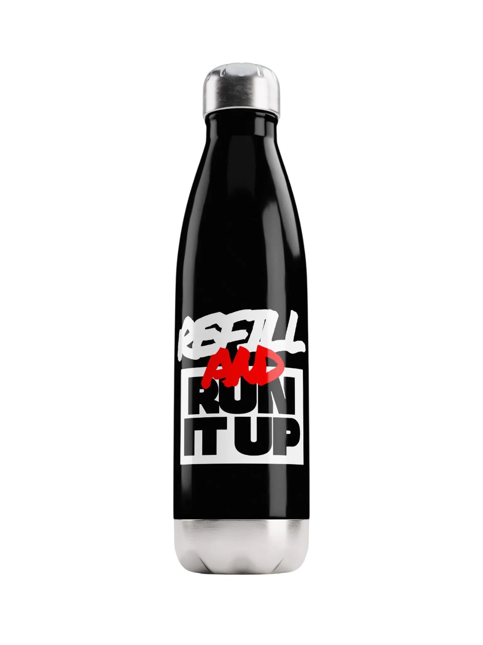 Run It Up Stainless Steel Water Bottle product image (1)