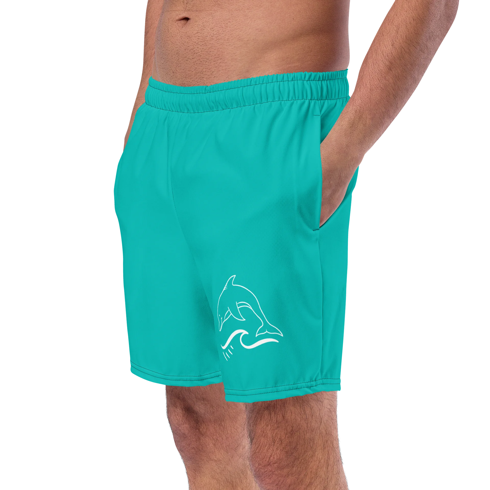 Dolphin Dreams All-Over Swim Trunks product image (2)