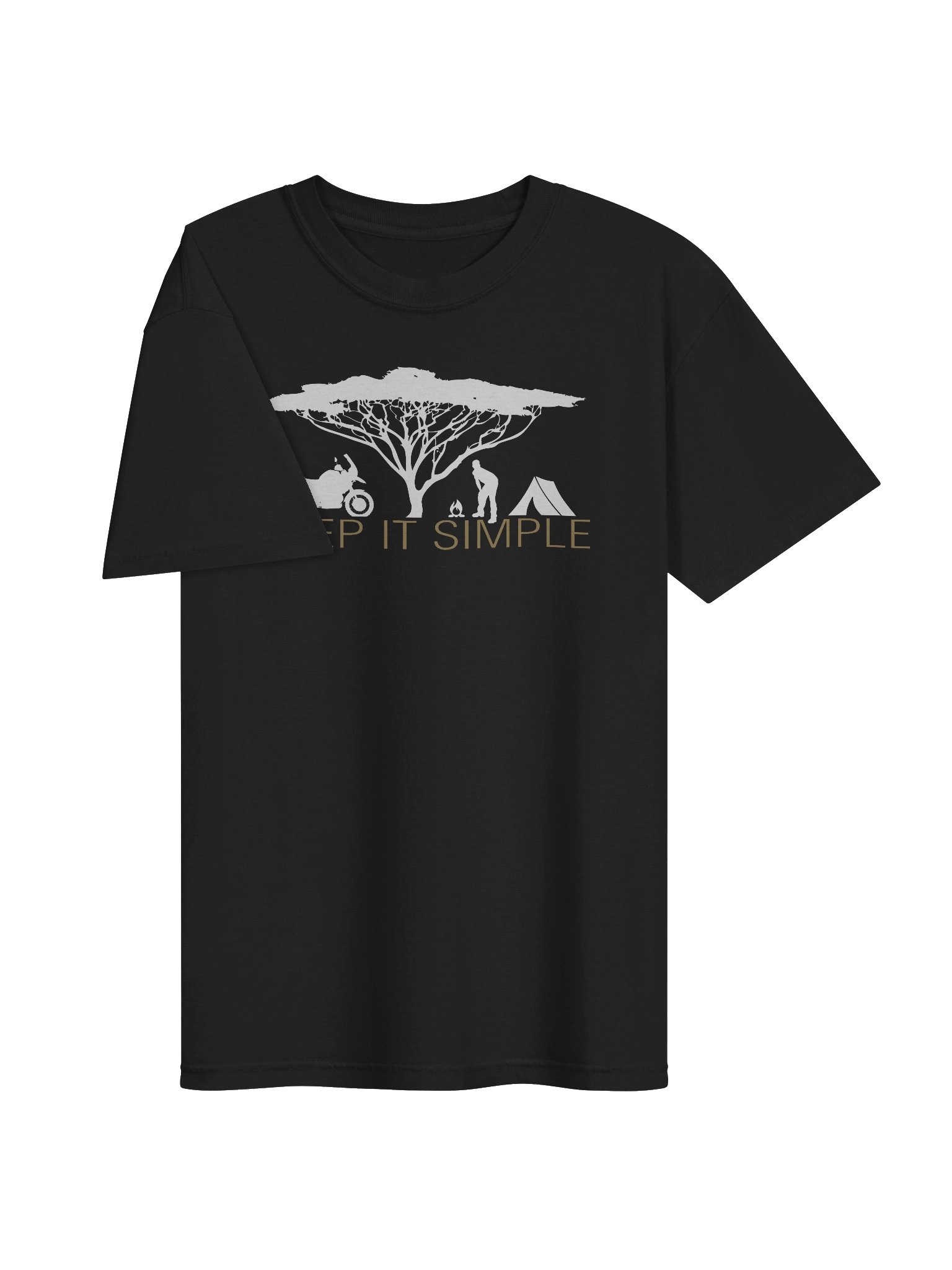 Keep it Simple | Adventure Motorcycle T-Shirt product image (4)