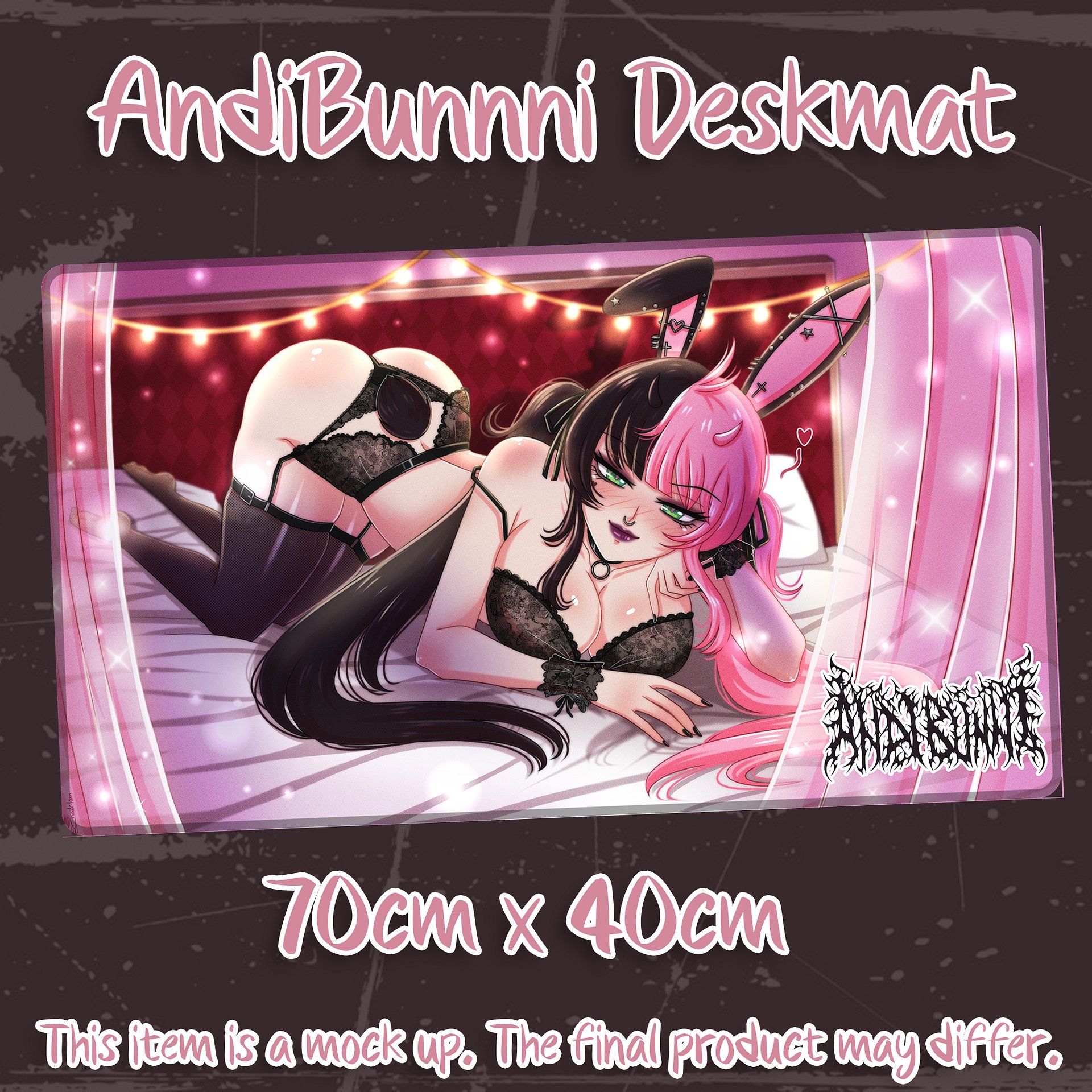 AndiBunni Halloween Deskmat [PREORDER] product image (2)