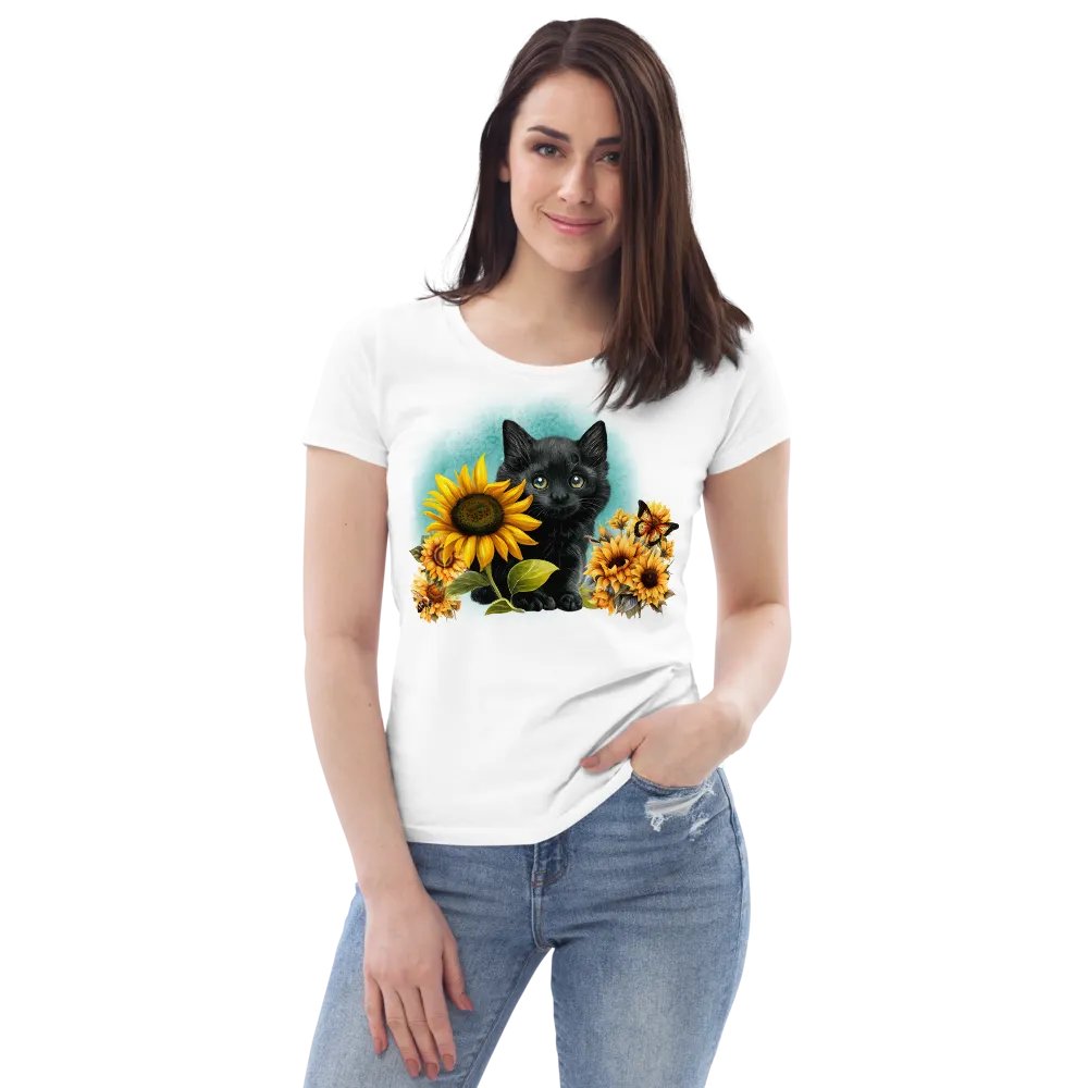 Sunflower Kitten Women's Eco Tee product image (1)