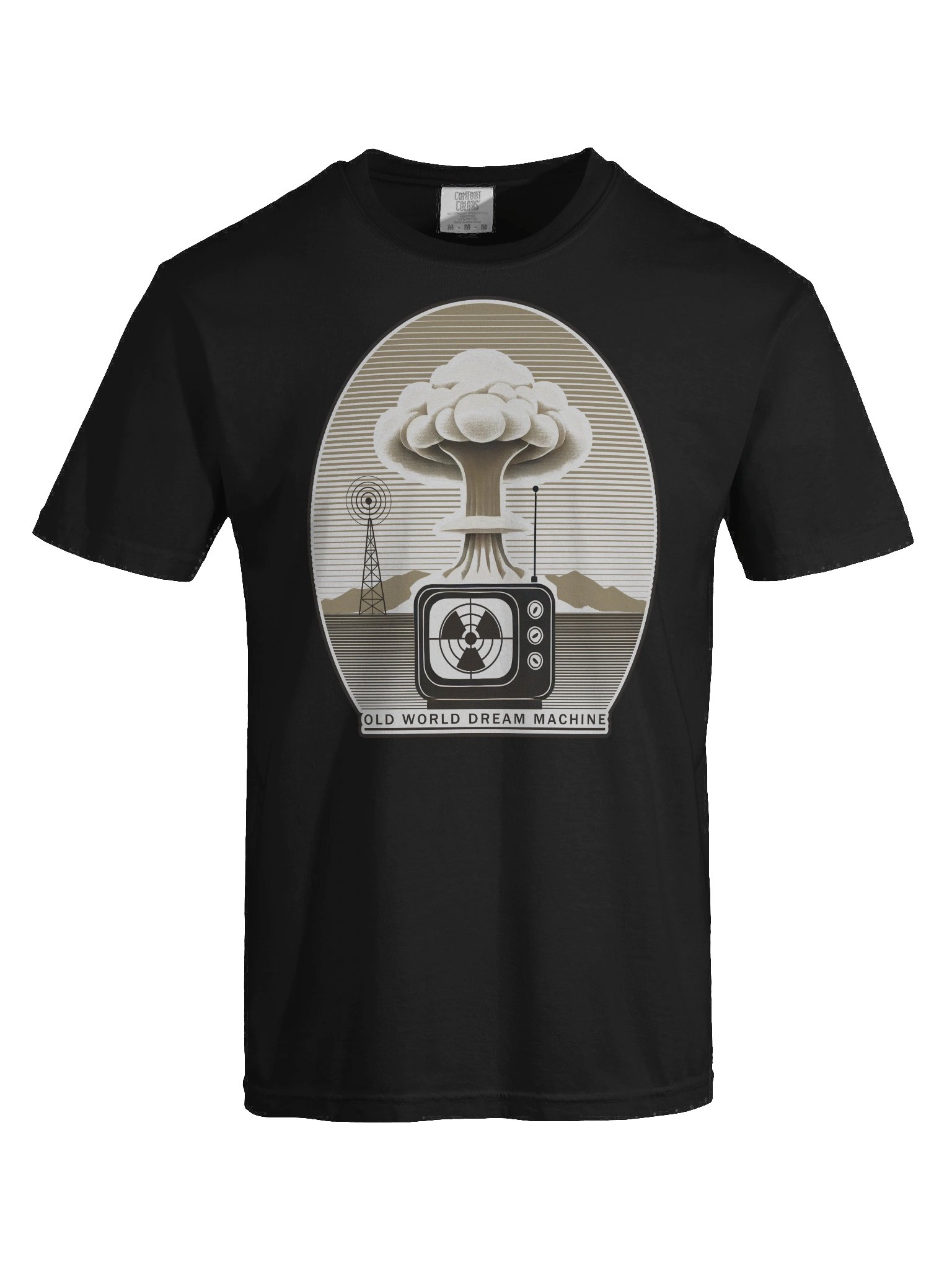 Old World Dream Machine Minimal Mushroom Cloud Tee product image (7)