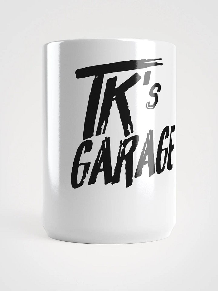 TKs Garage Midnight Magic White Glossy Mug product image (1)