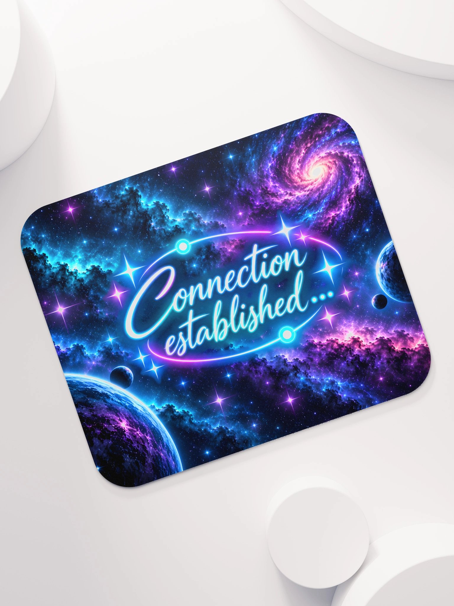 Connection Established — Cosmic Mouse Pad product image (7)