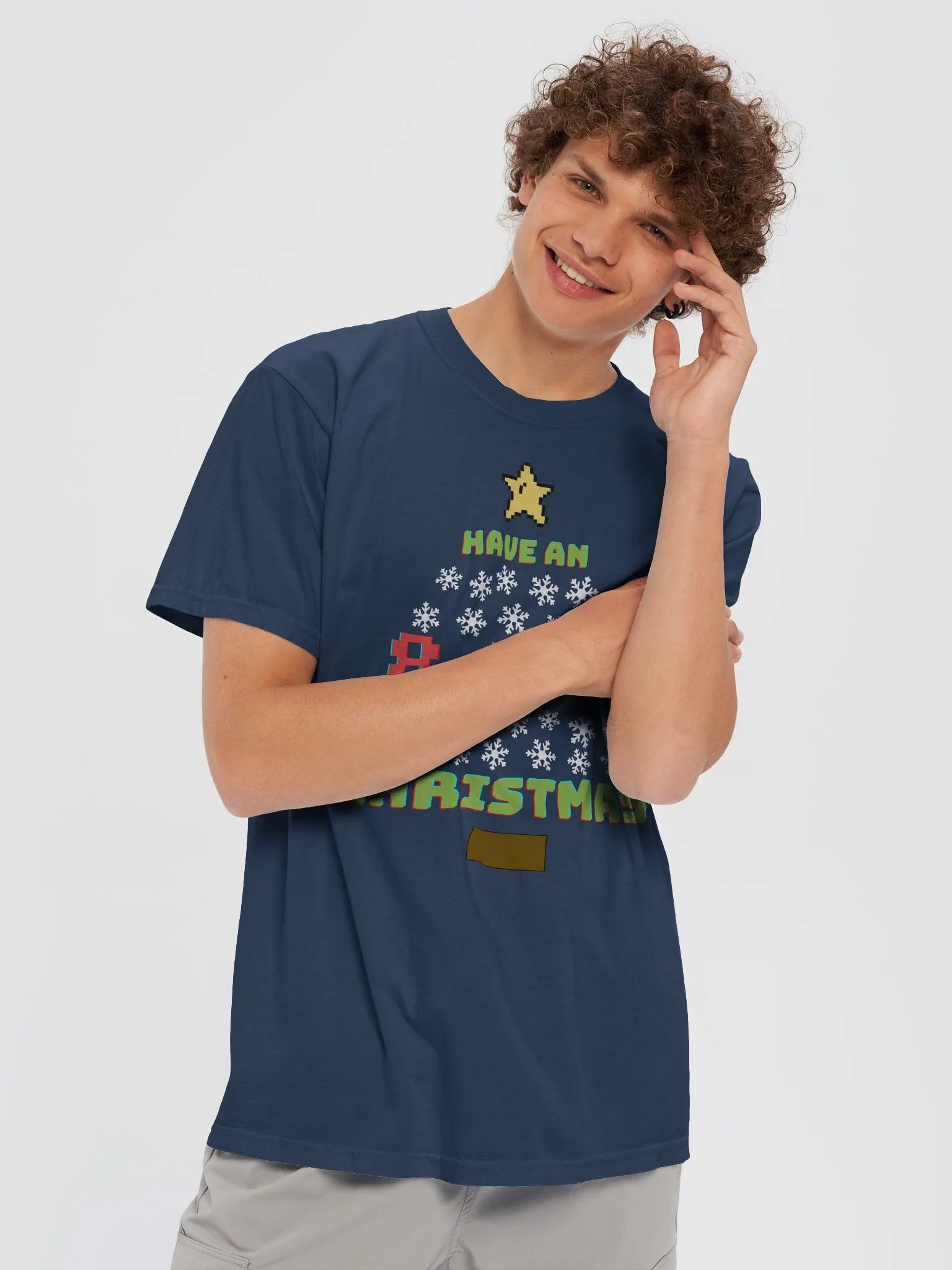 8-Bit Christmas Tree Tee product image (25)