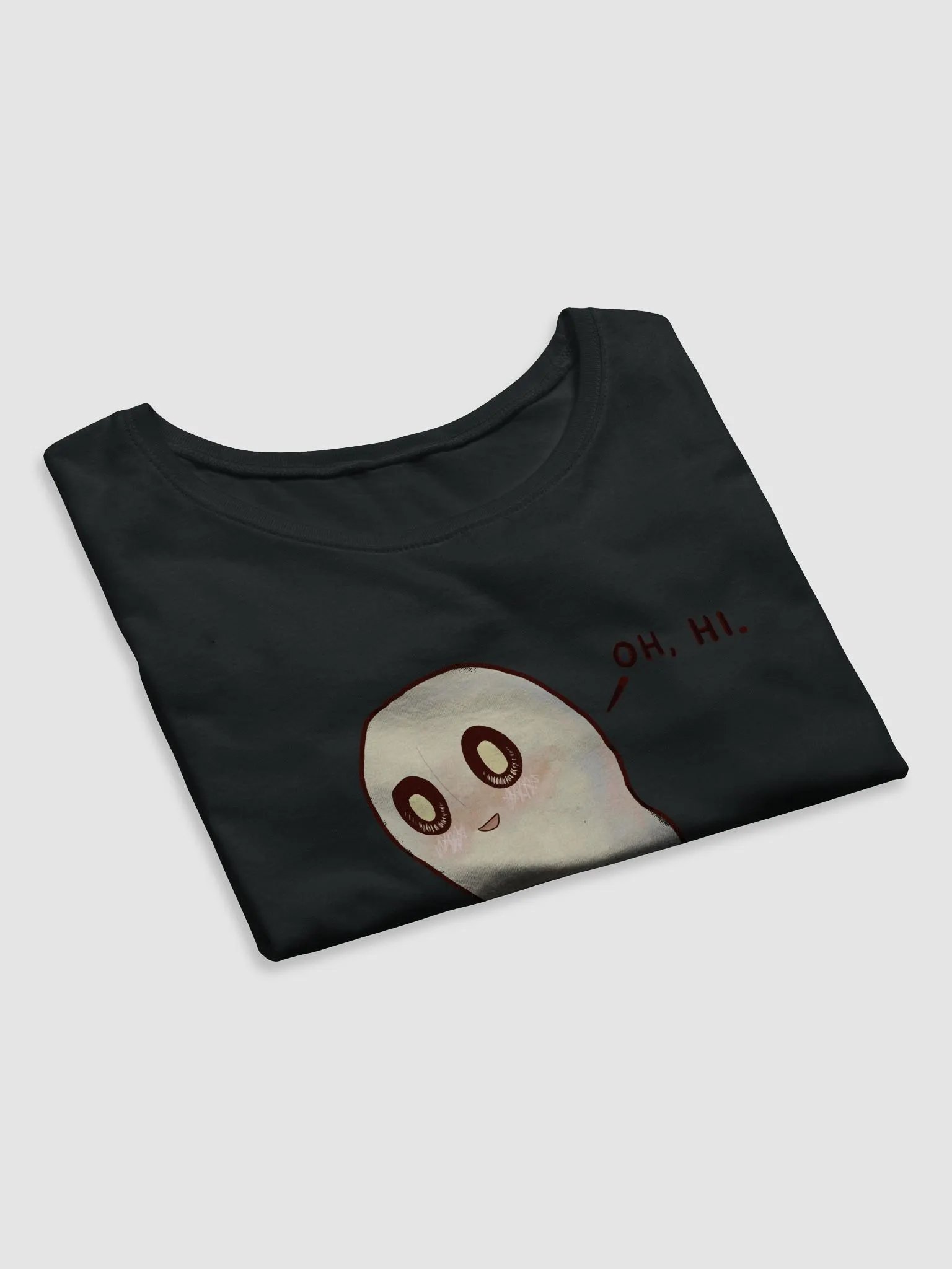 oh, hai ghost crop top product image (7)