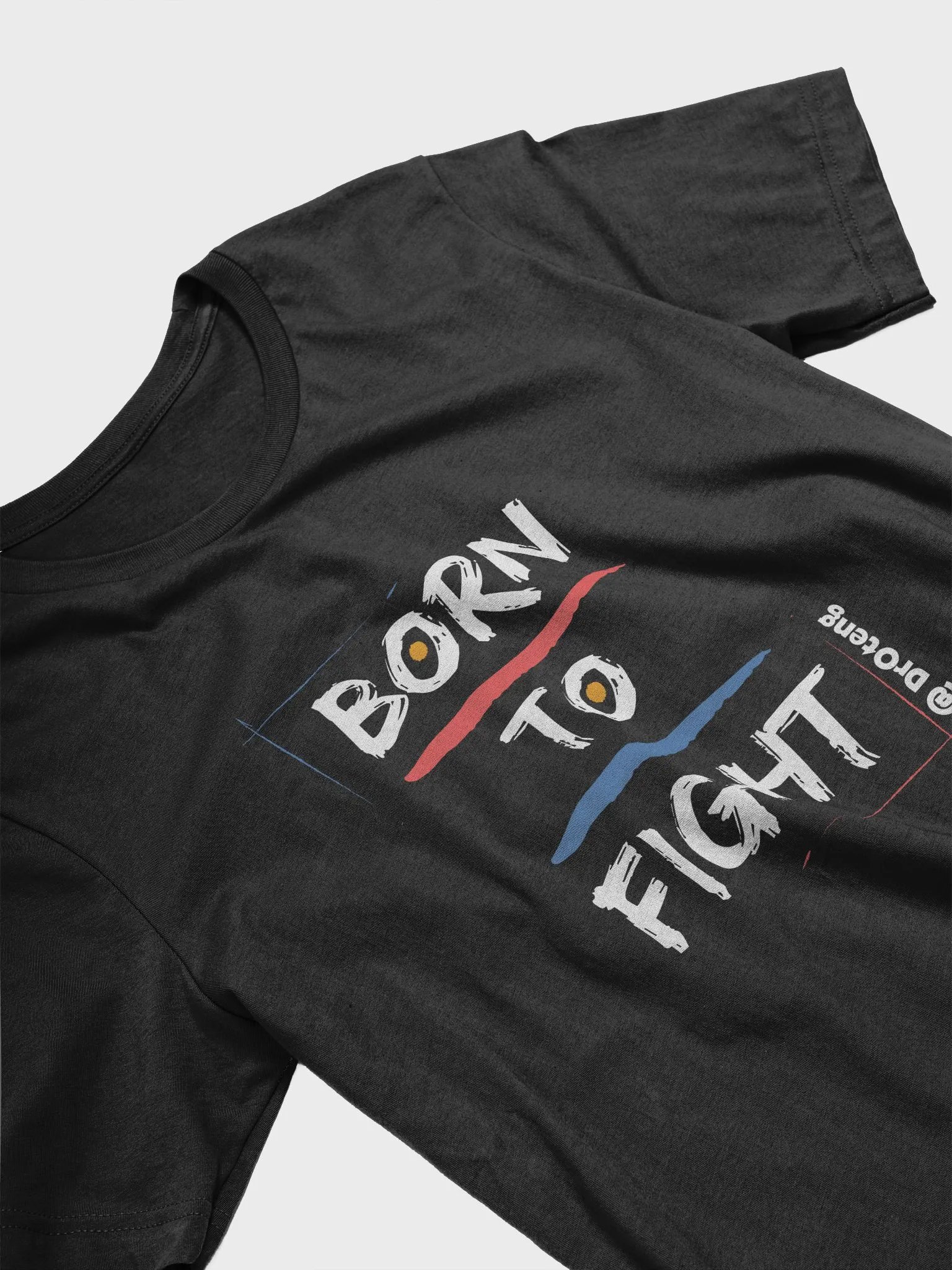 Born to fight Shirt - Black product image (3)