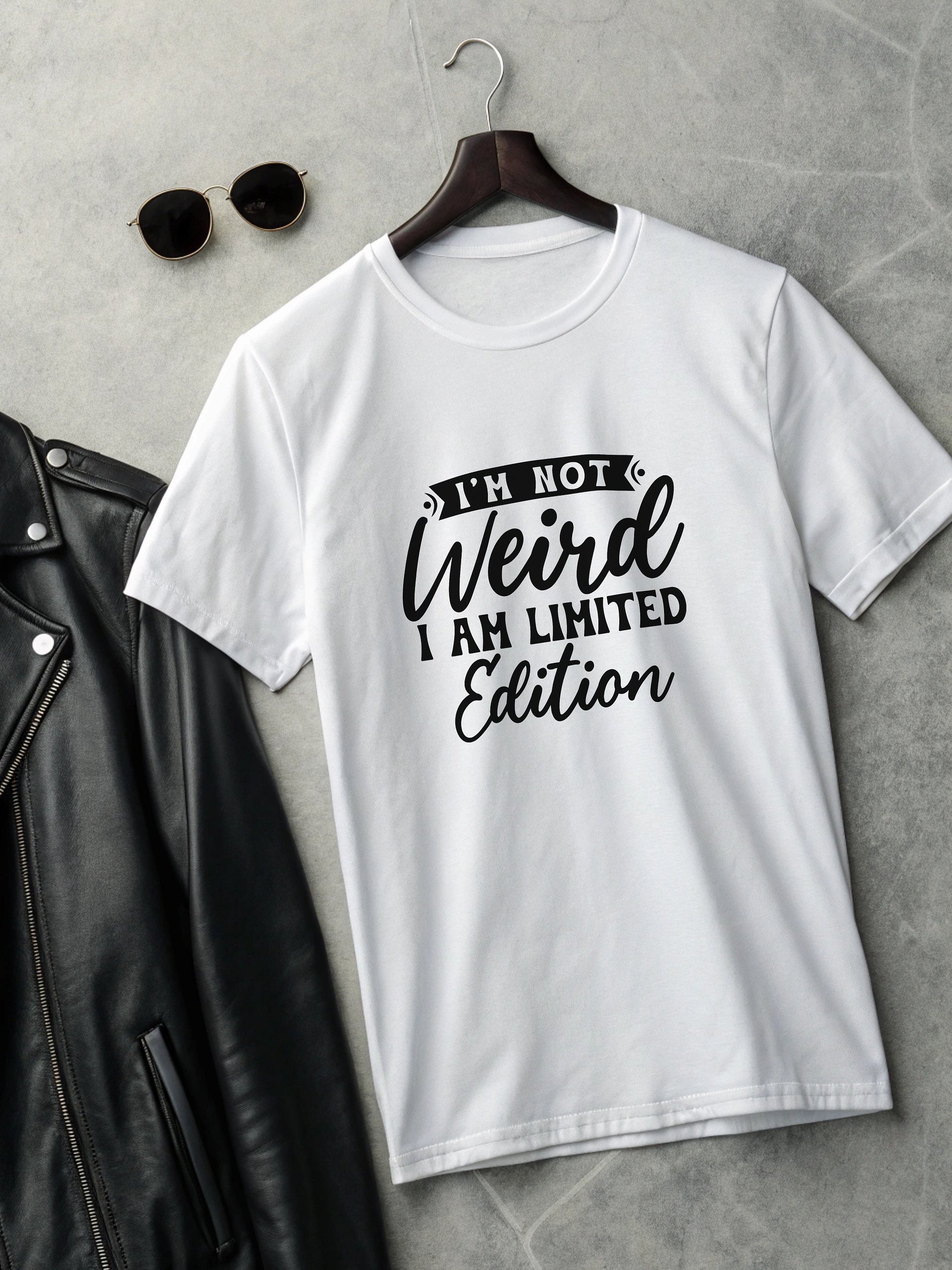 I'm Not Weird I Am Limited Edition Women White T-Shirt product image (2)