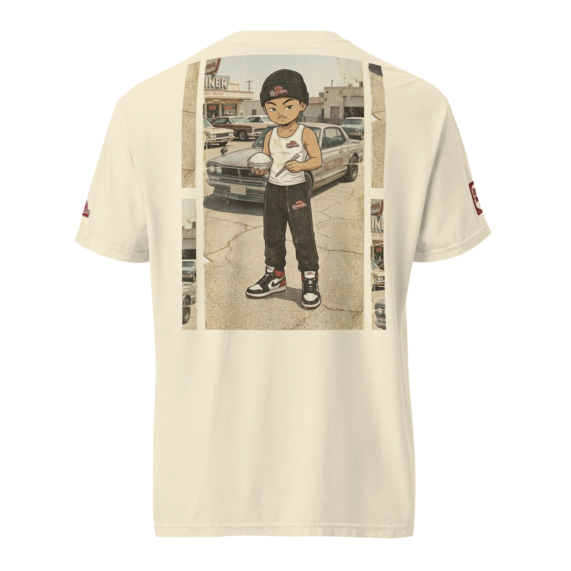 RiceEdition Writer Tee (Beige) product image (2)