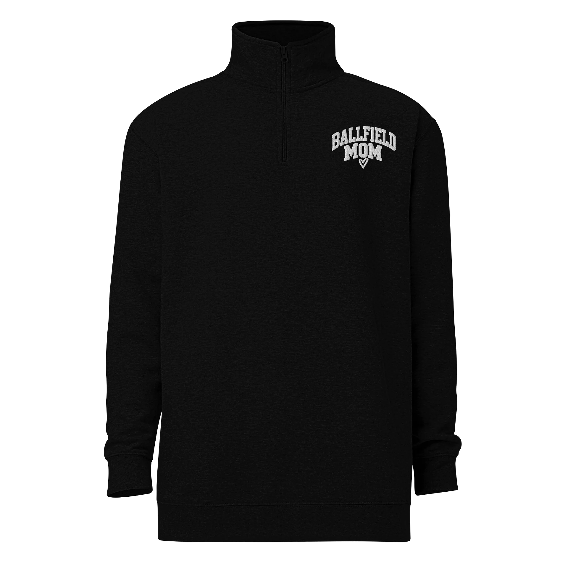 Ballfield Mom Quarter-Zip Pullover | Sports Mom Fleece product image (2)