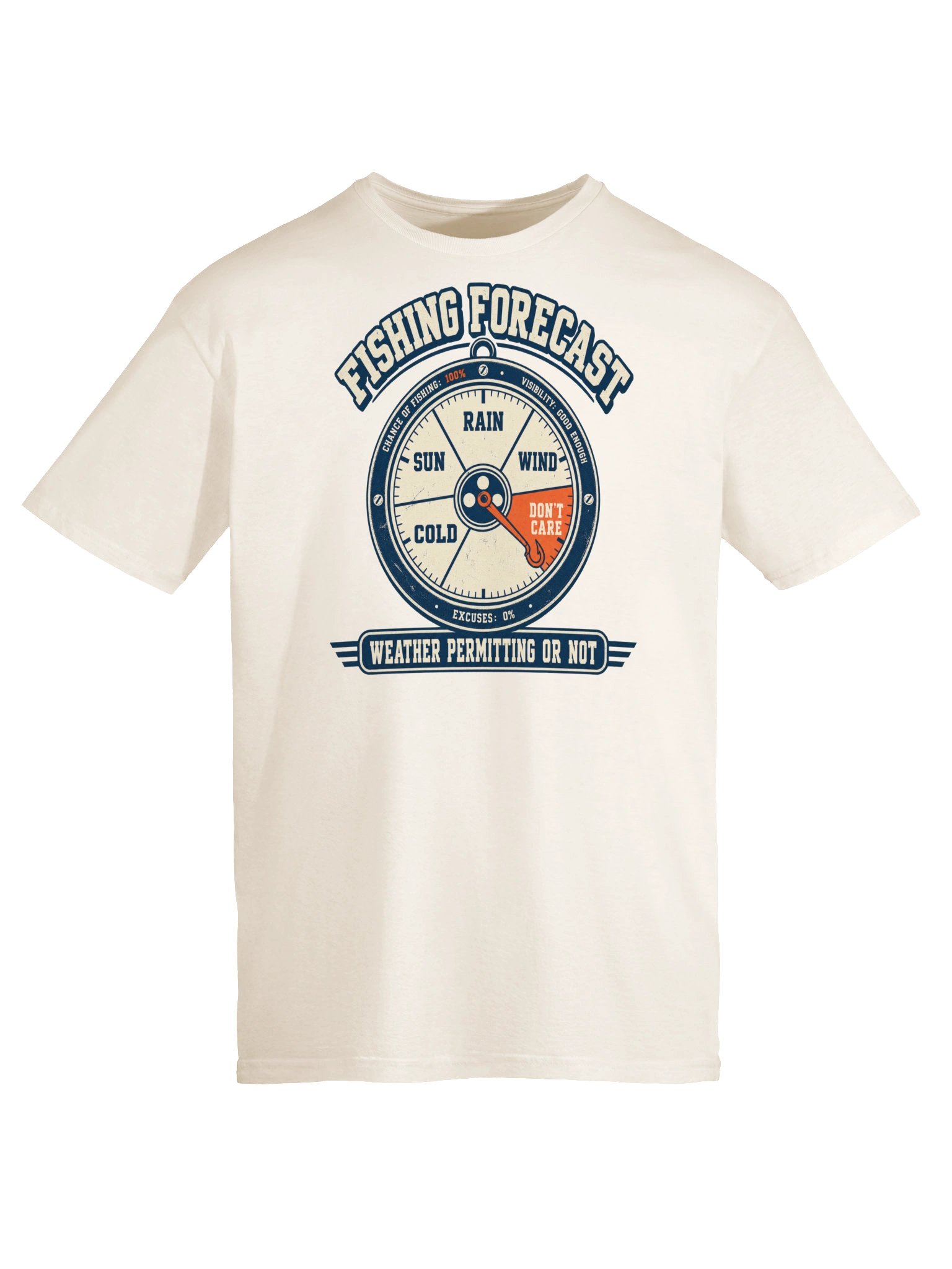 Fishing Forecast — Weather or Not T-Shirt product image (5)