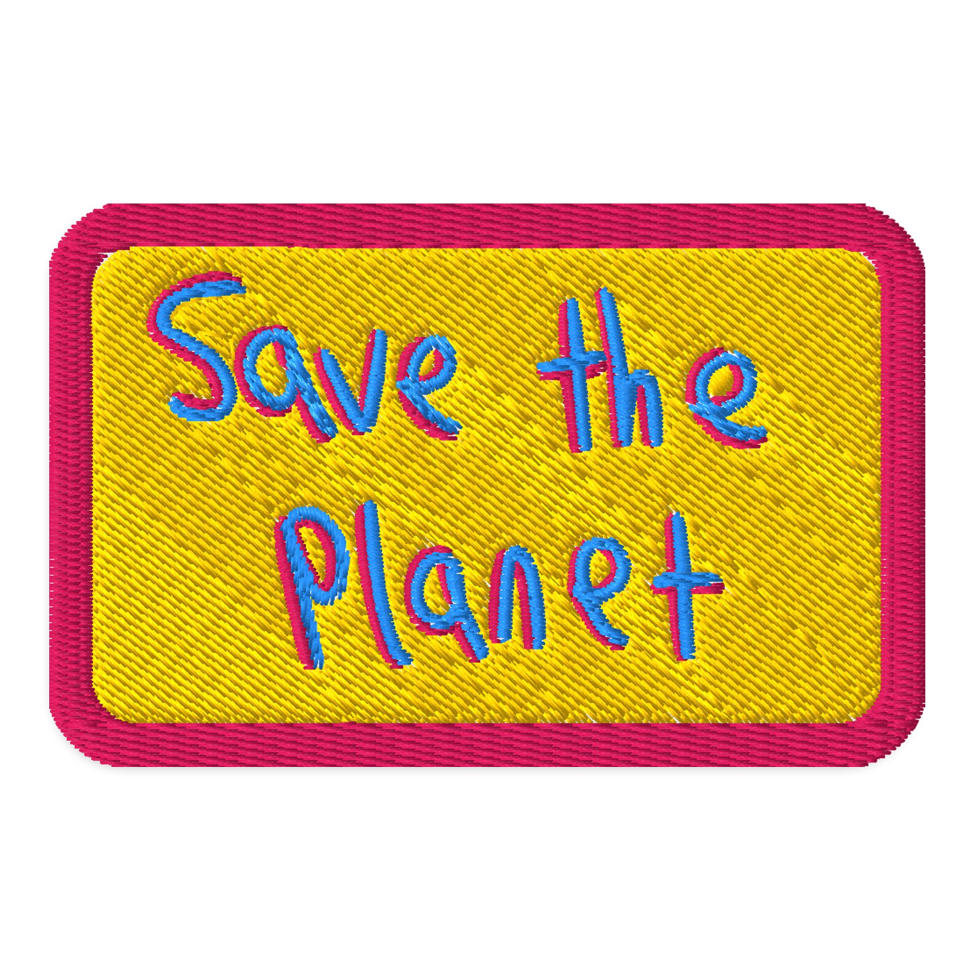 Save The Planet patch product image (1)