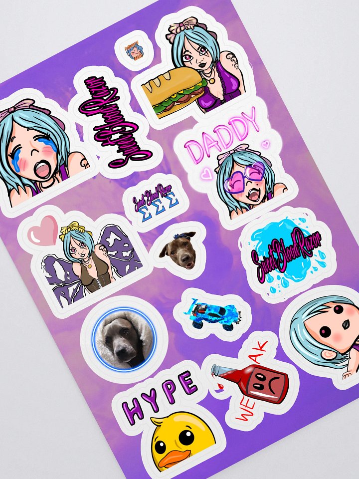 2023 Emote Sticker Sheet.2 product image (1)