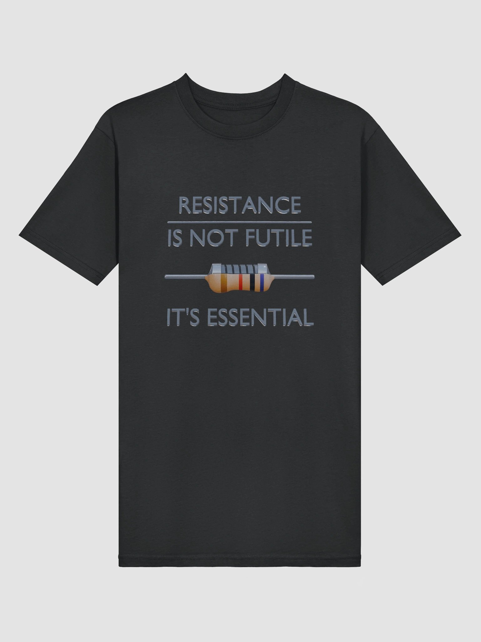 Resistance is Not Futile, It's Essential - Men's Heavyweight Tee product image (11)