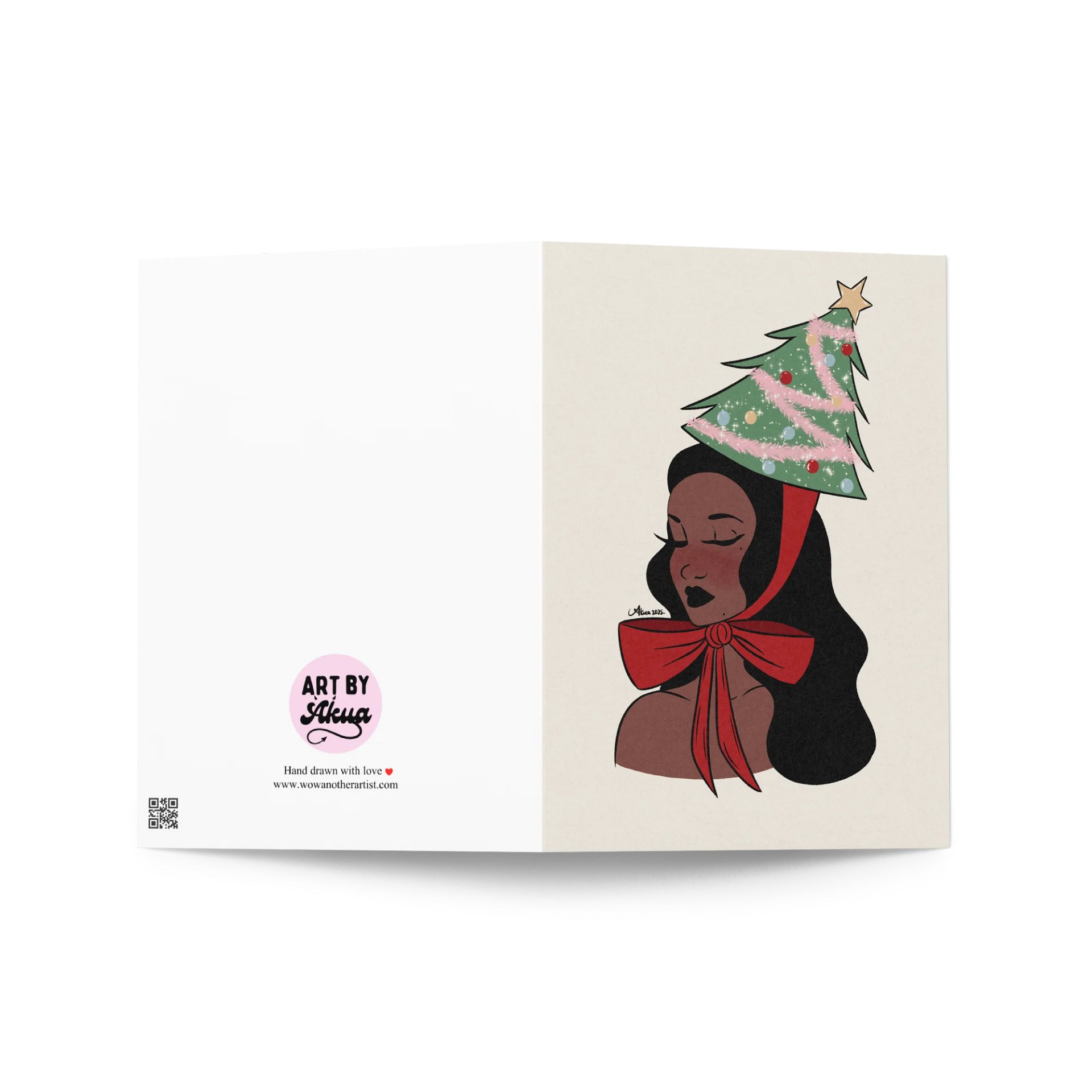 Vintage Christmas Hat - Christmas Card product image (2)