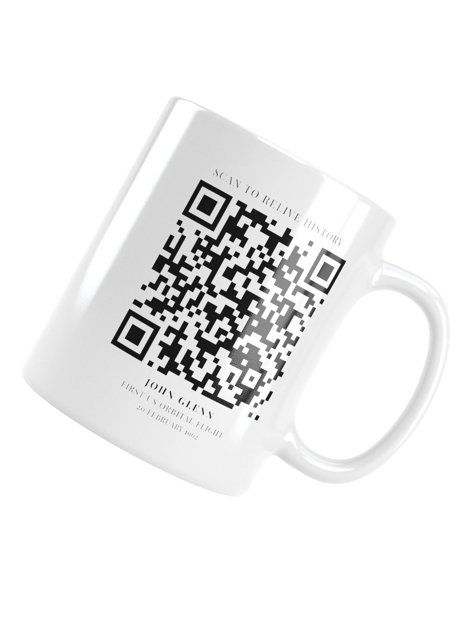John Glenn First US Orbital Fight Mug product image (16)
