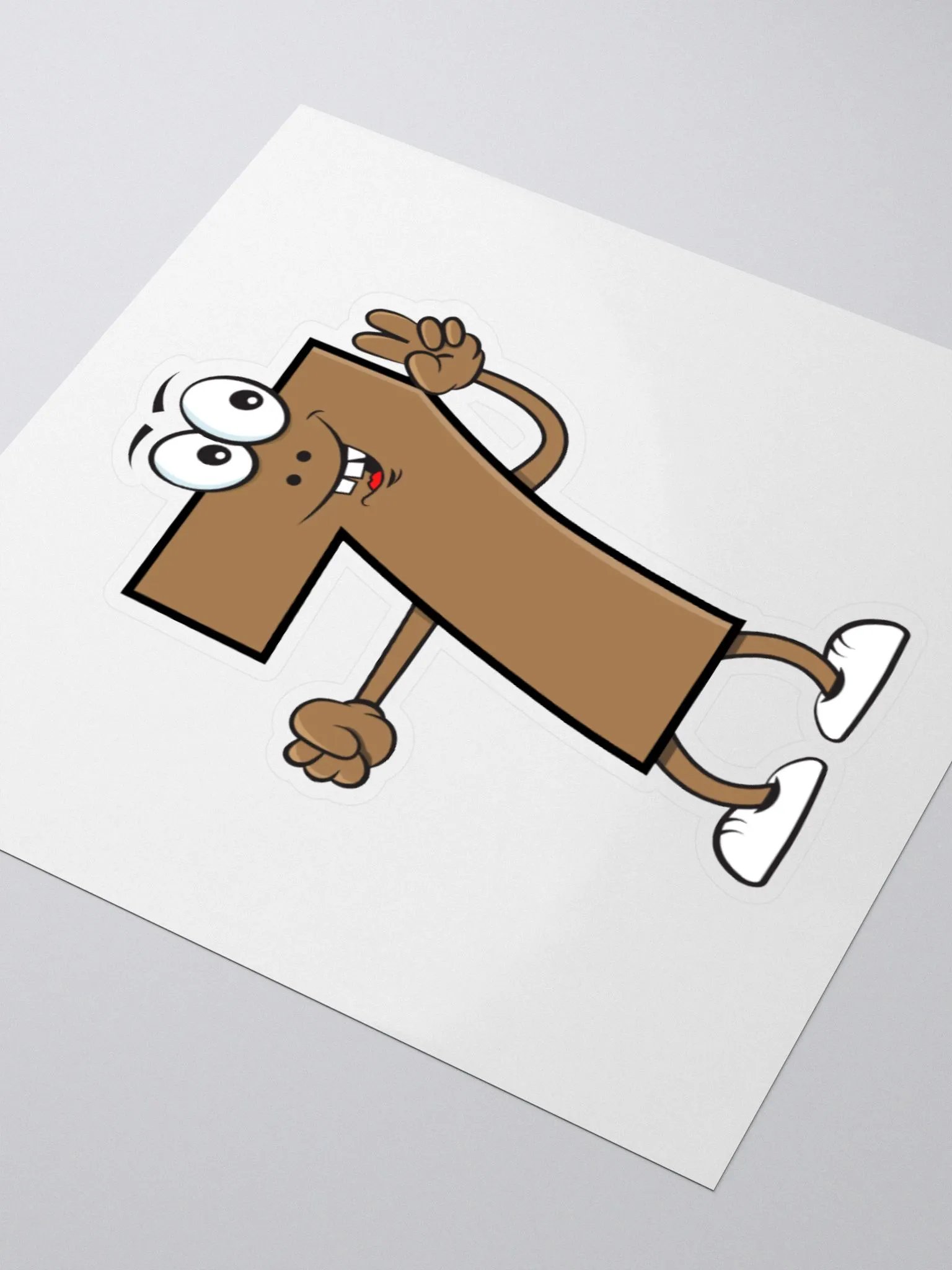 NUMBER 7 THUMBS-UP STICKER product image (7)