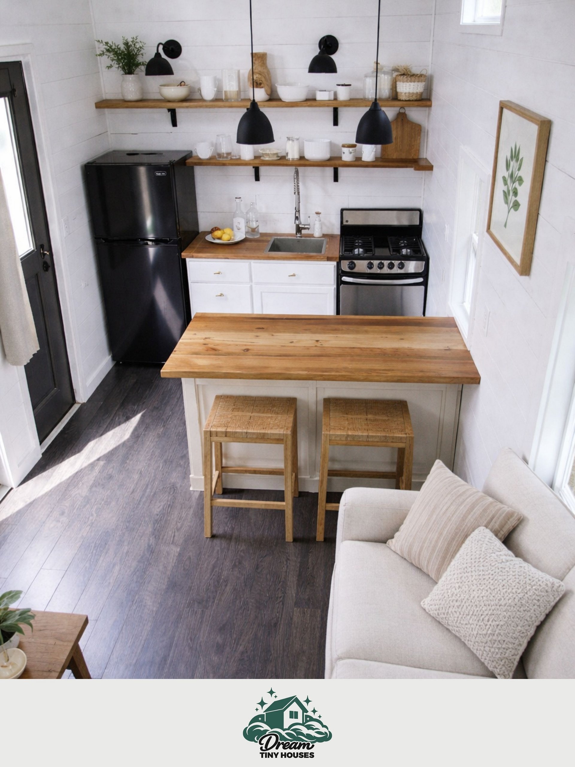 The Traveler Tiny House Blueprint Set (CAD File + Materials List) product image (4)