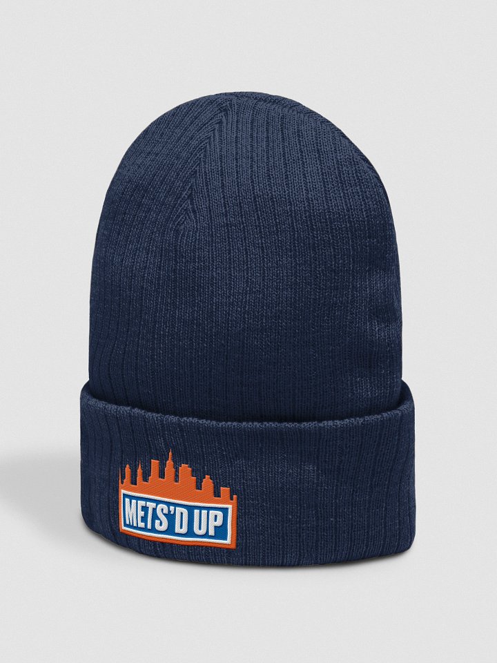 Orange City Ribbed Knit Beanie product image (2)