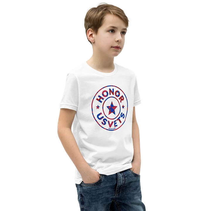 HONORUSVETS - AMERICANA STAR YOUTH TEE product image (20)
