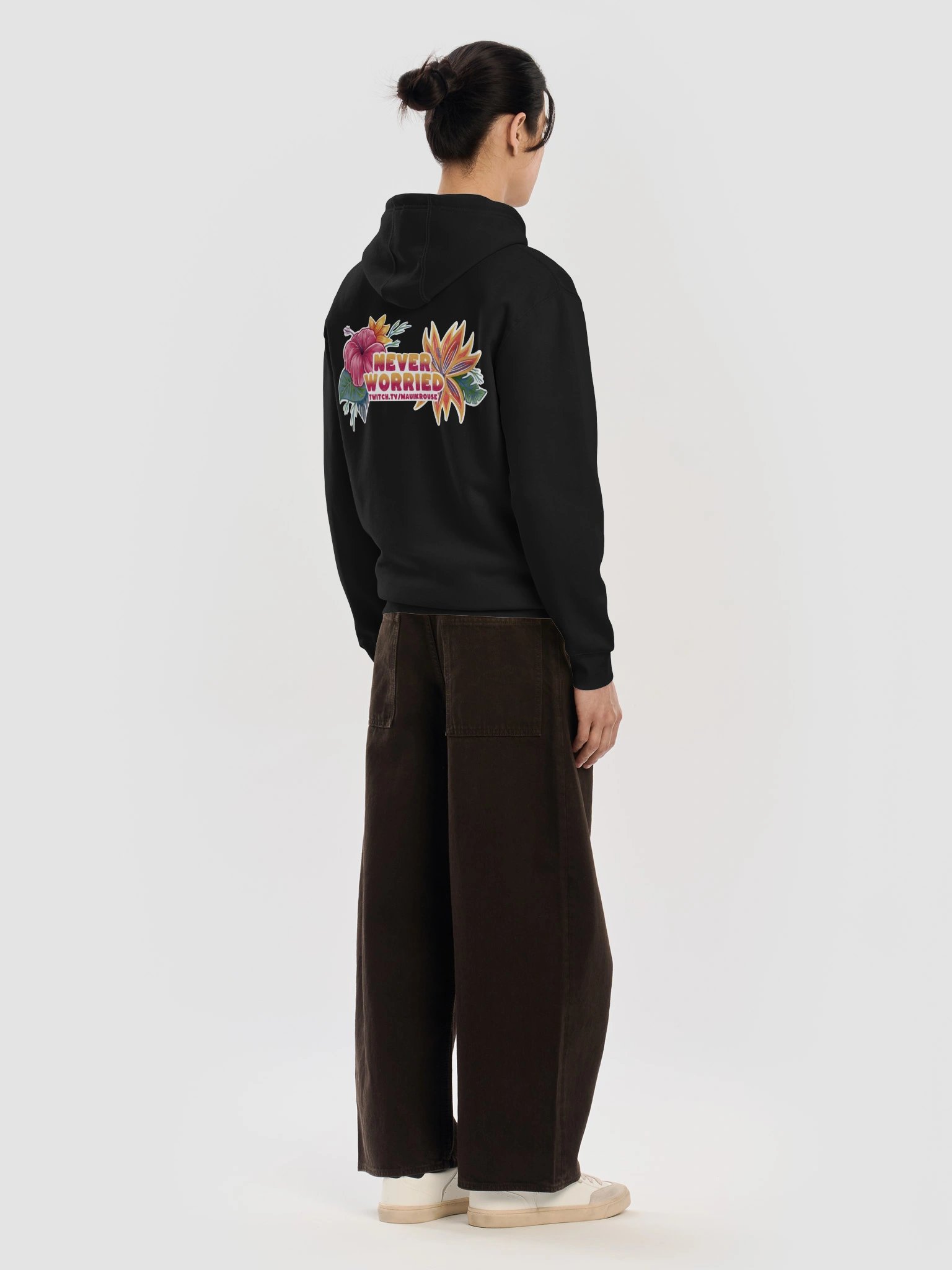 Never Worried Zipper Hoodie Swag product image (71)