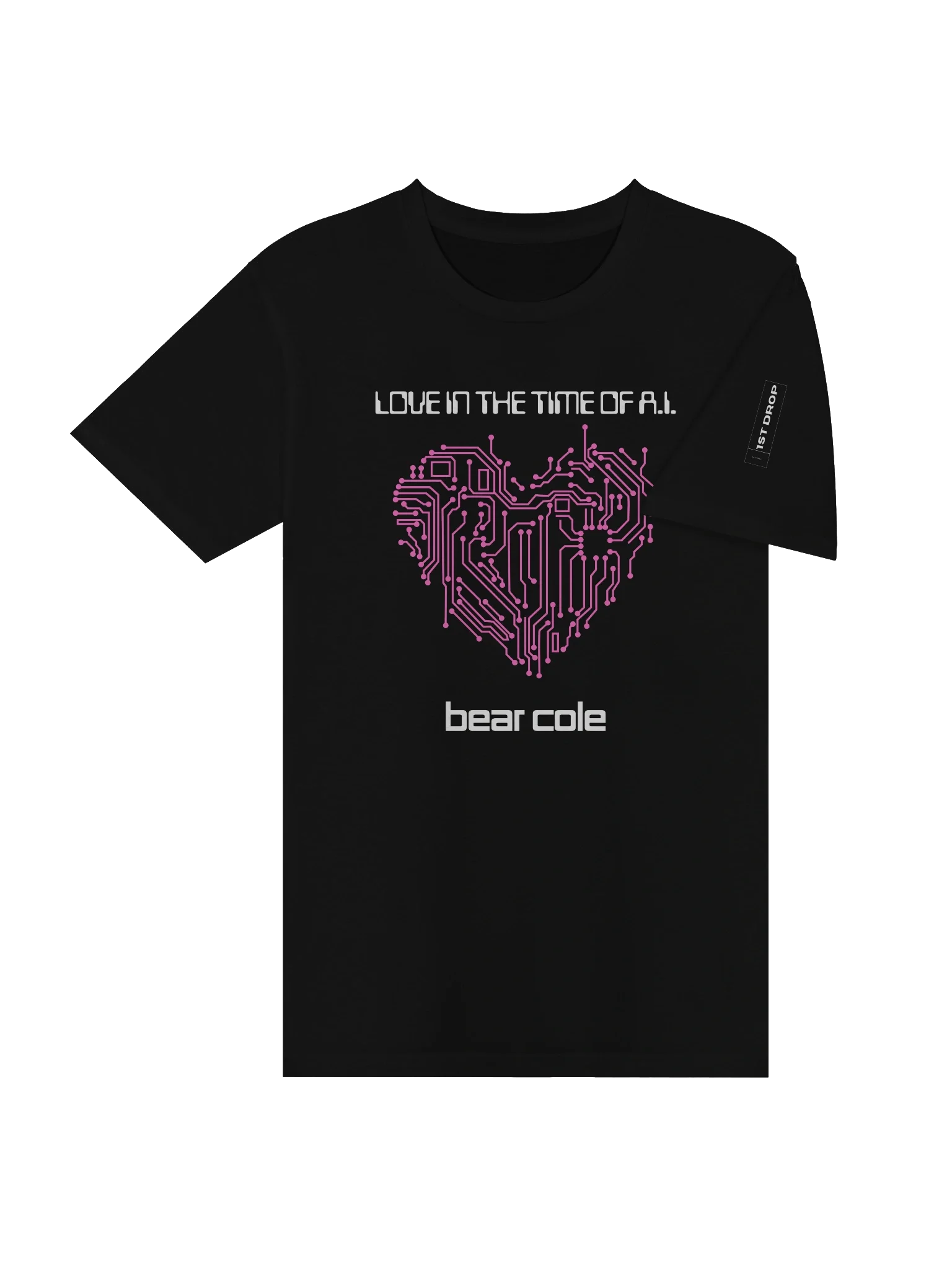 Love in the Time of A.I. Heart T-shirt
