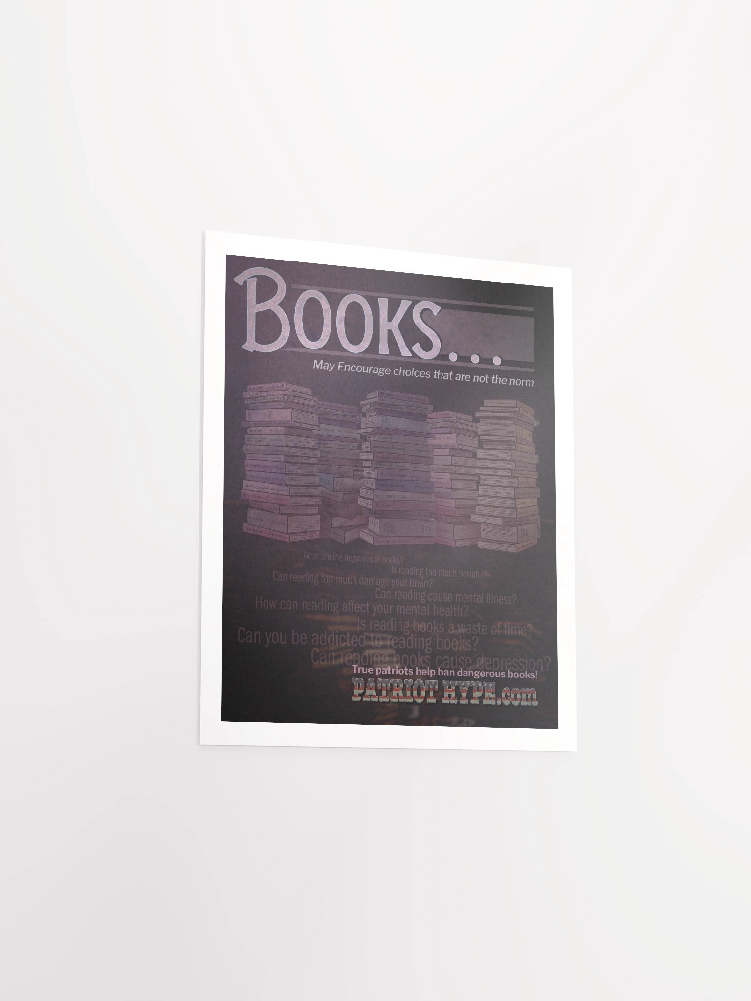 Poster: Patriot Hype - Books product image (12)