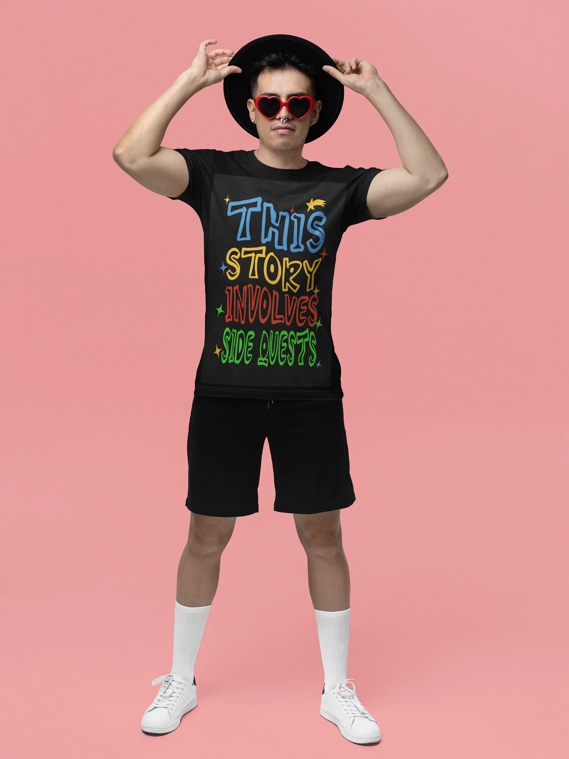 Funny Gamer Side Quest T-Shirt – RPG Humor Shirt “This Story Involves Side Quests” product image (9)