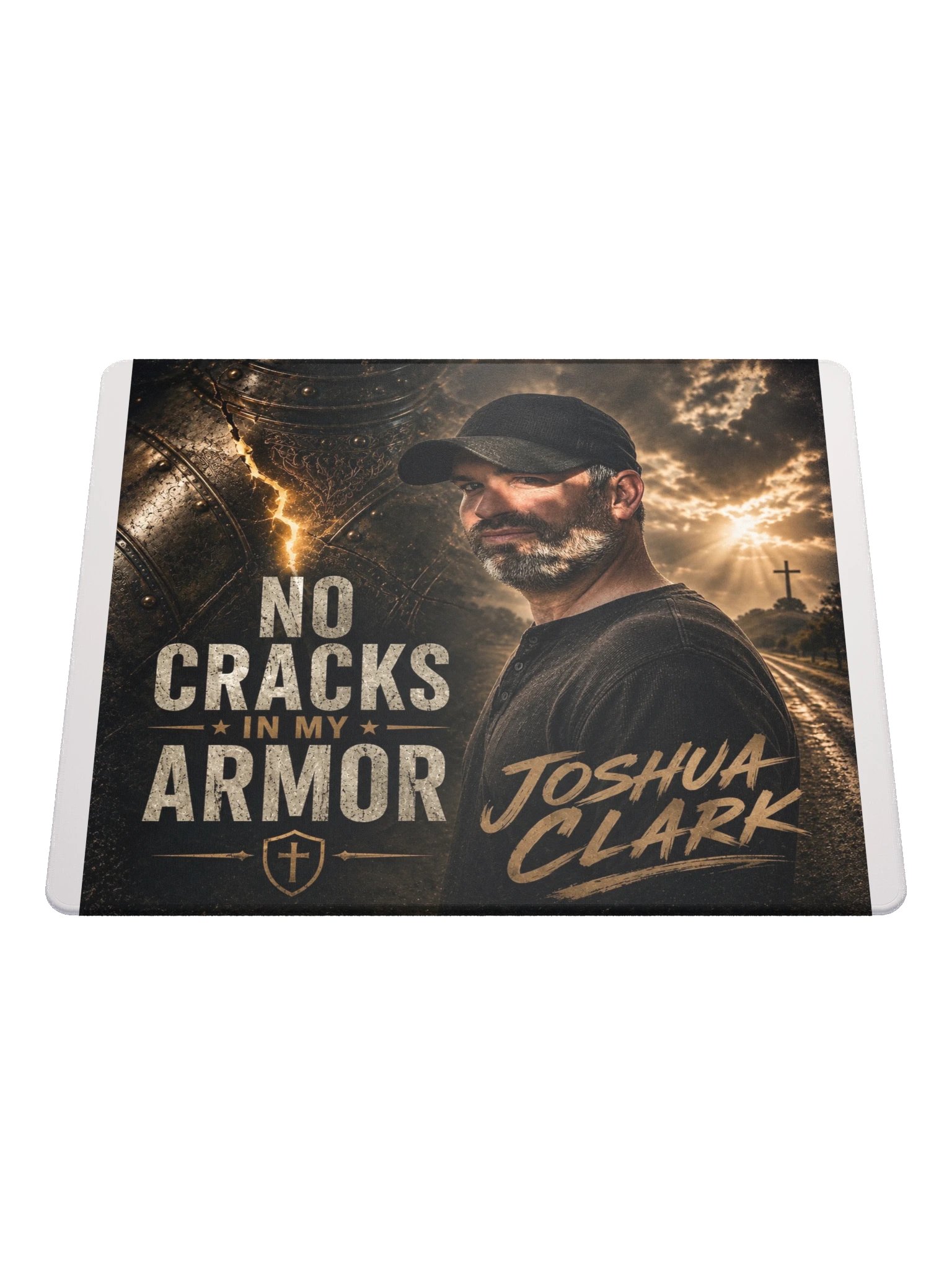 No Cracks In My Armor — Gaming Mouse Pad product image (1)