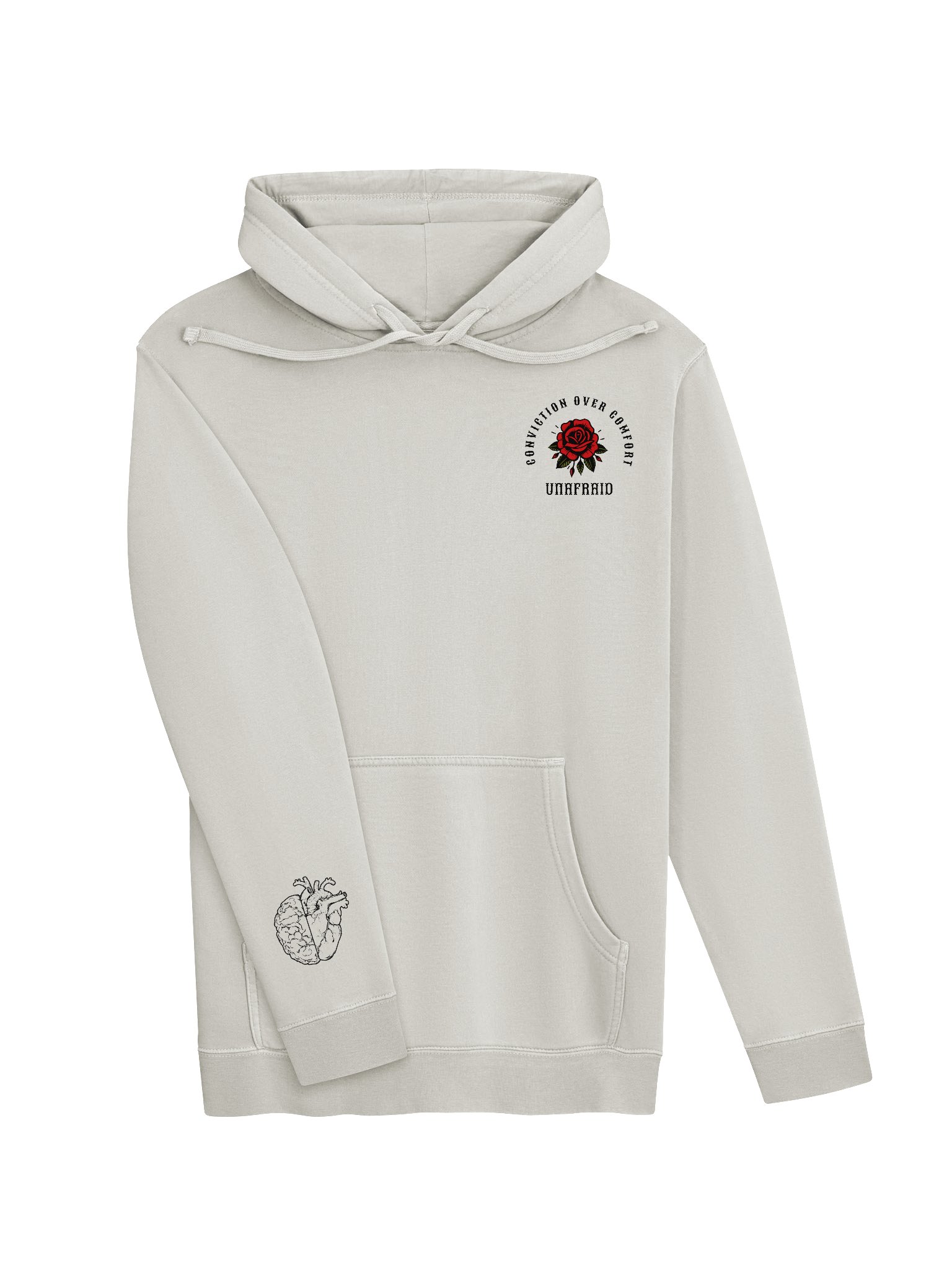 Conviction Over Comfort Premium Dyed Hoodie product image (4)