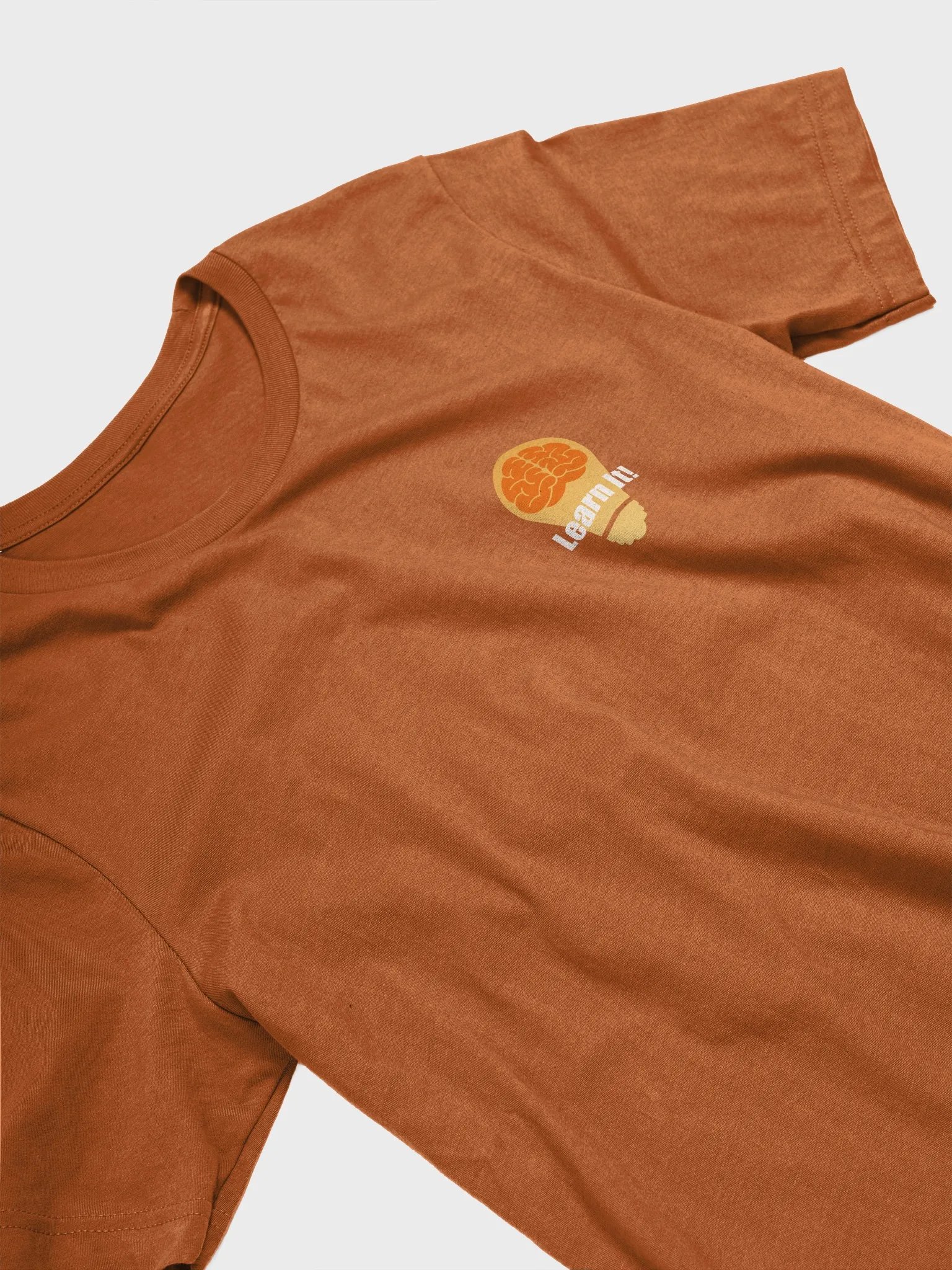 Learn It! Supersoft T-Shirt - White Letters product image (1)