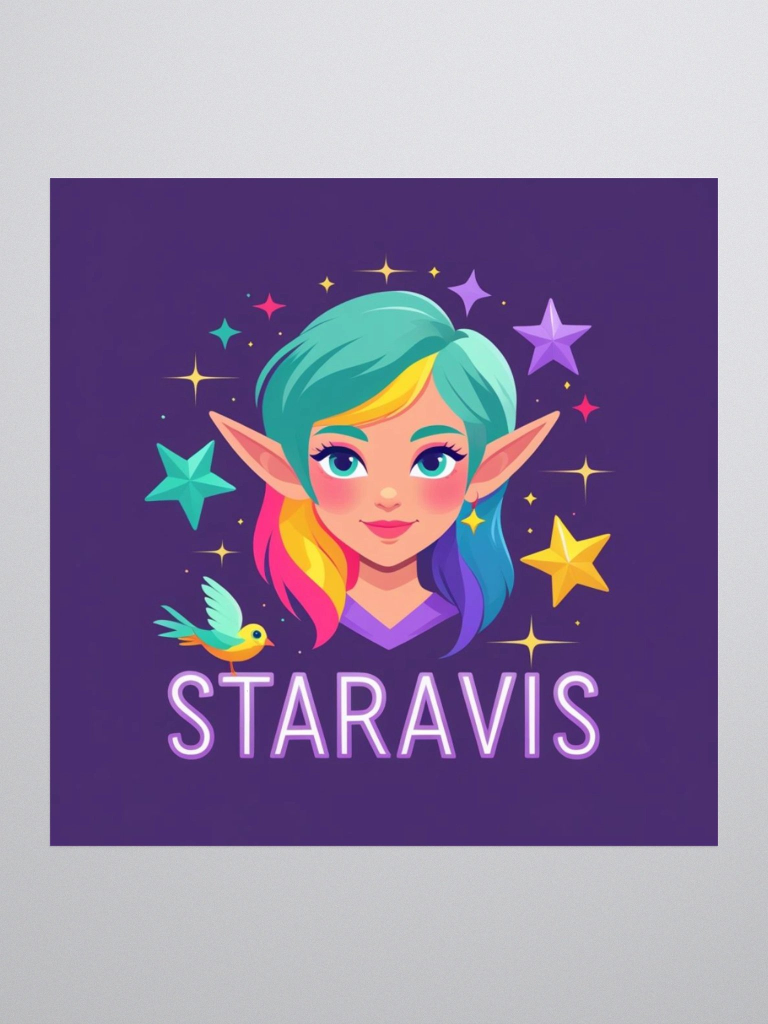 Happy Star Sticker product image (1)