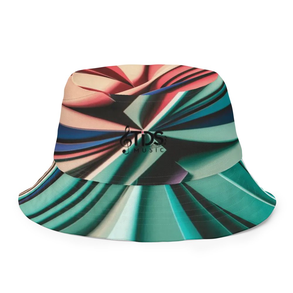 TDS Music Reversible Bucket Hat - Multicolored Design product image (3)