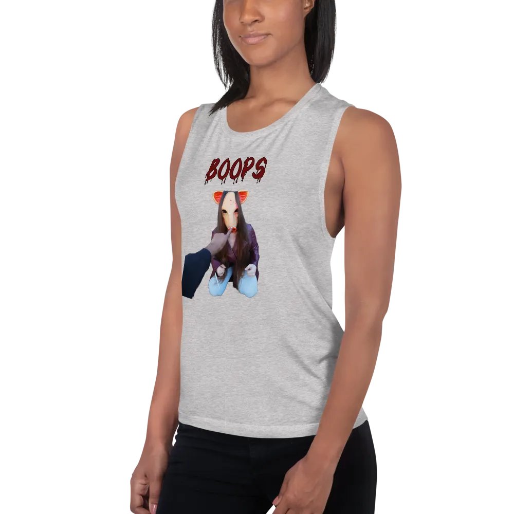 Piggy Boops Women's Muscle Tank product image (3)