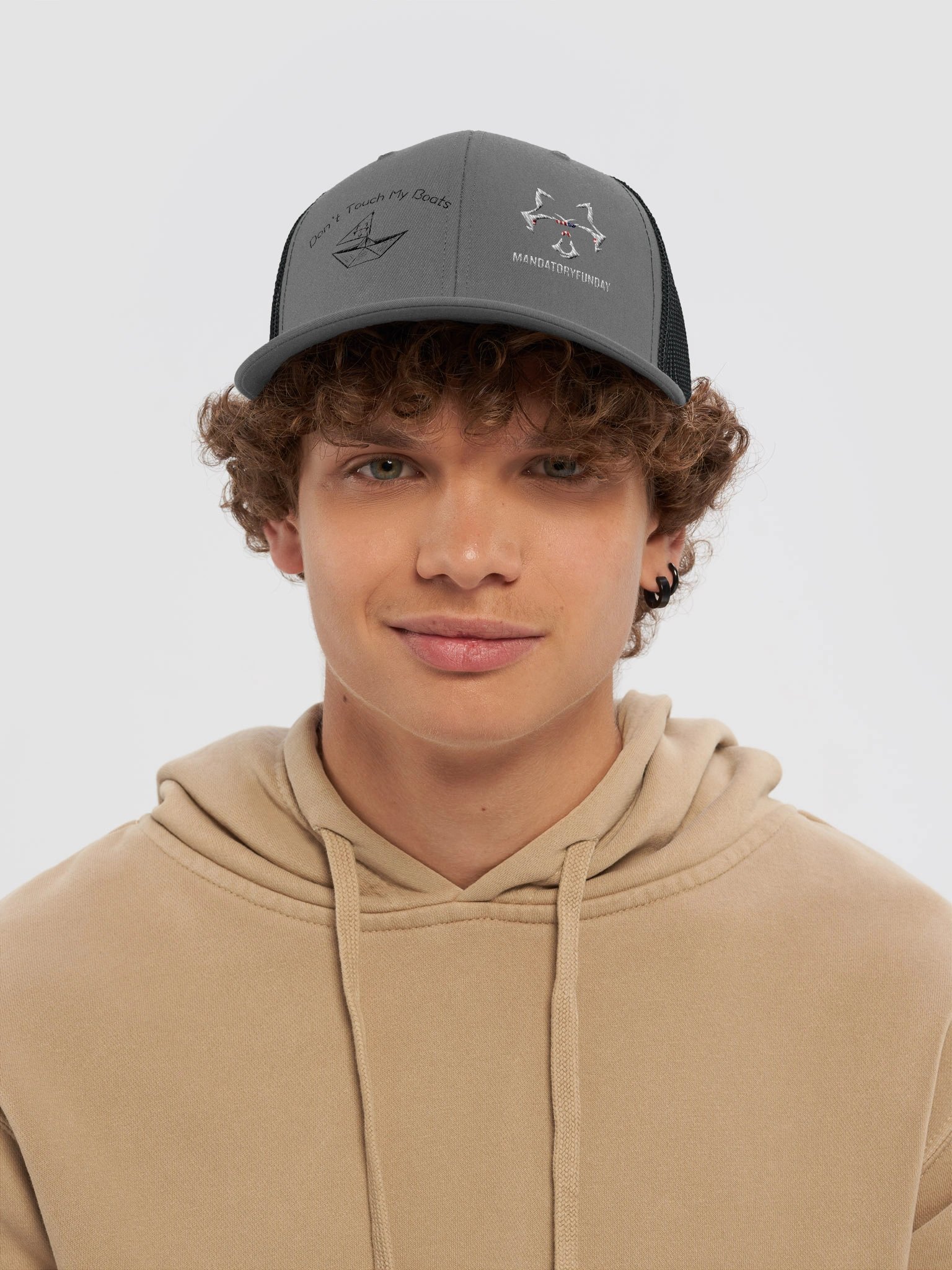 Don't Touch My Boats Hat product image (19)