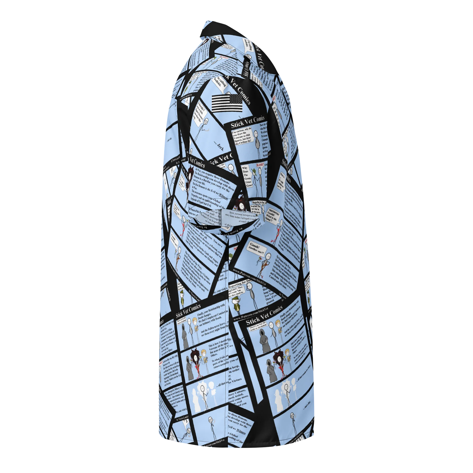 Let's Get One Thing Straight Comic Hawaiian Shirt product image (4)