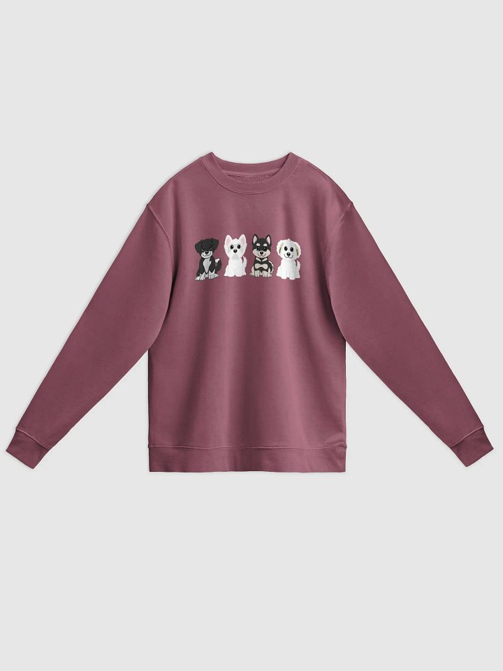 Adorable Dog Unisex Crewneck Sweatshirt product image (1)