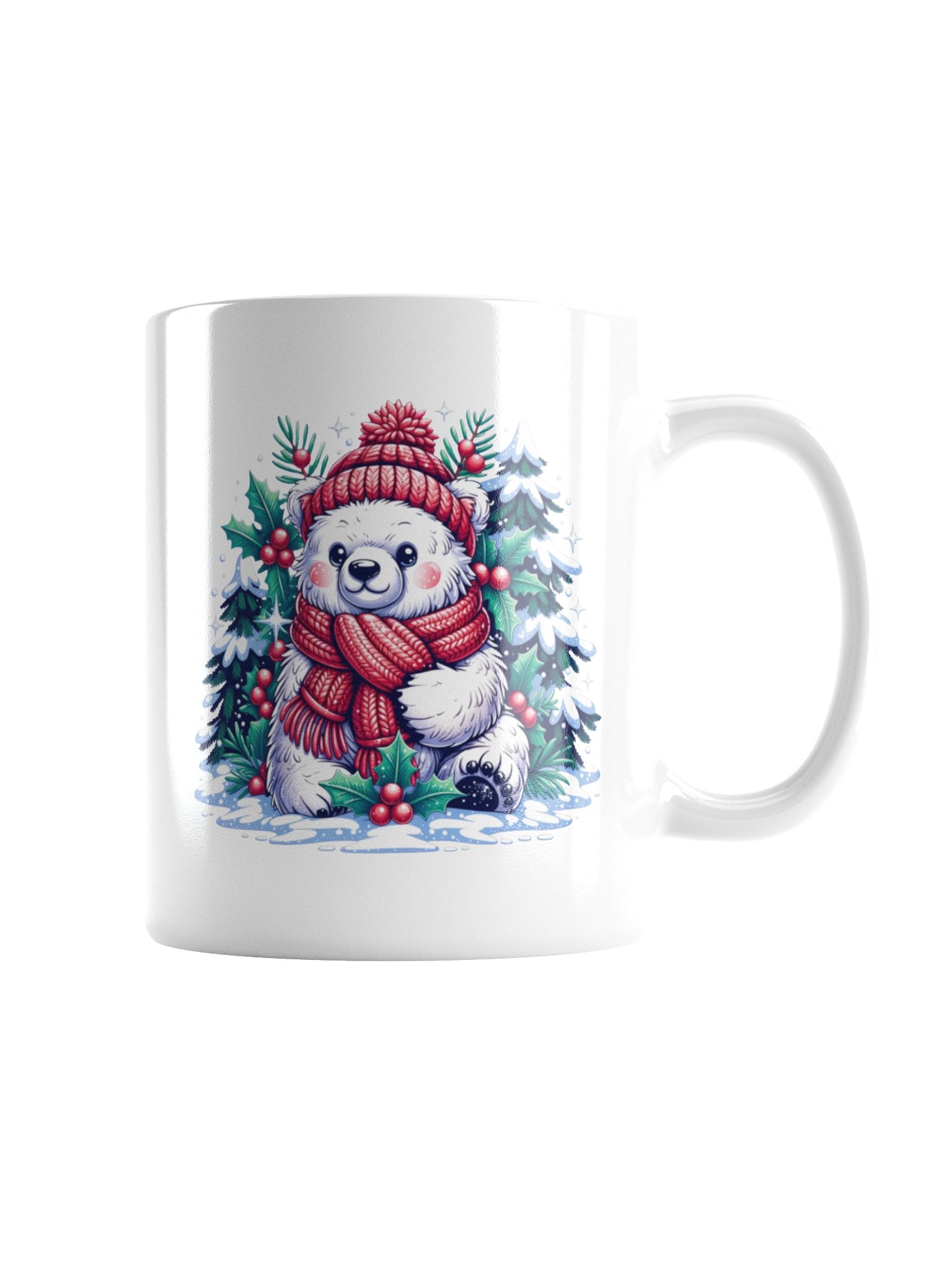 Polar Bear Christmas Wonderland Coffee Mug product image (3)
