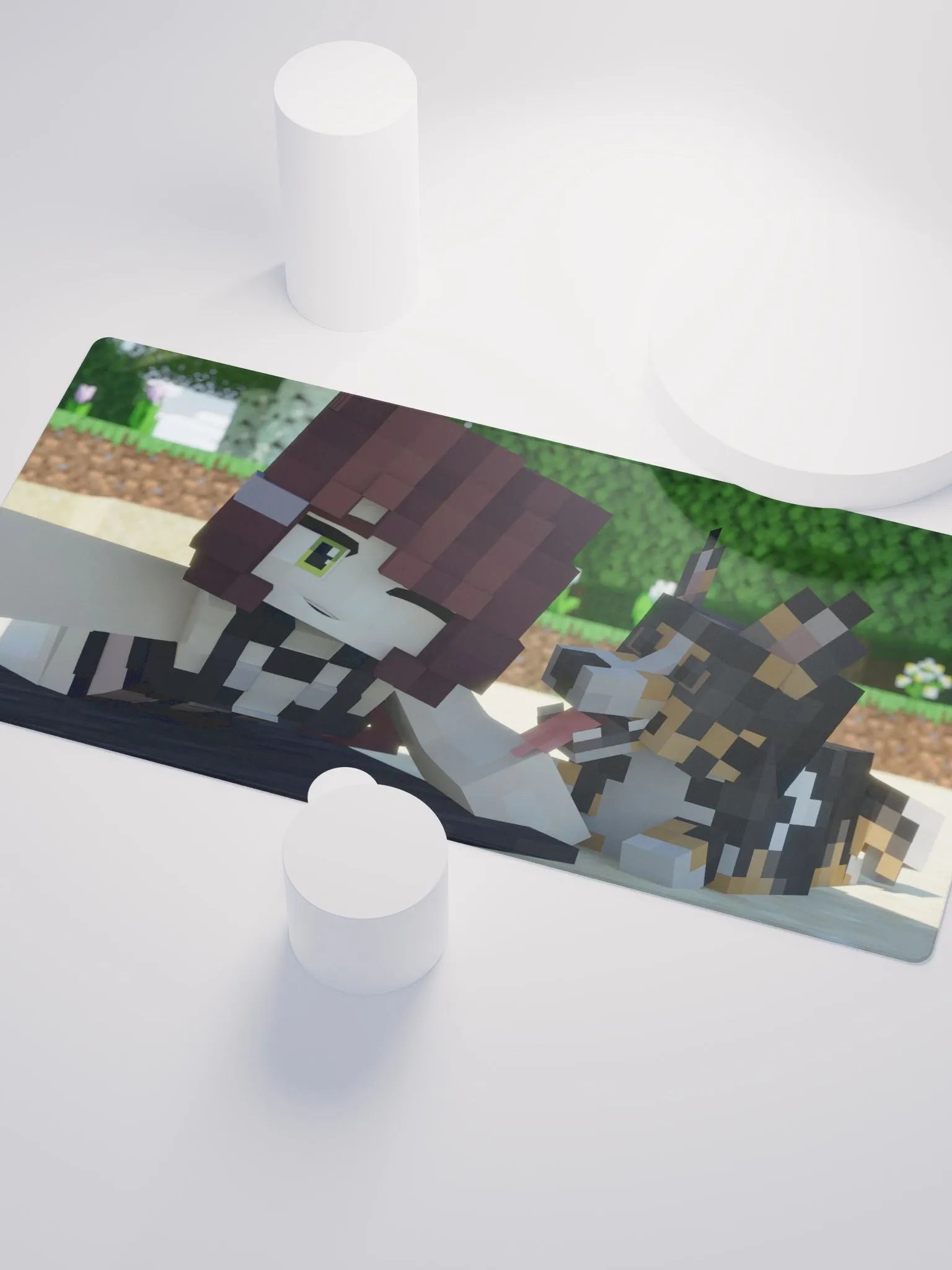 'Minecraft Mimi' Desk Mat product image (3)