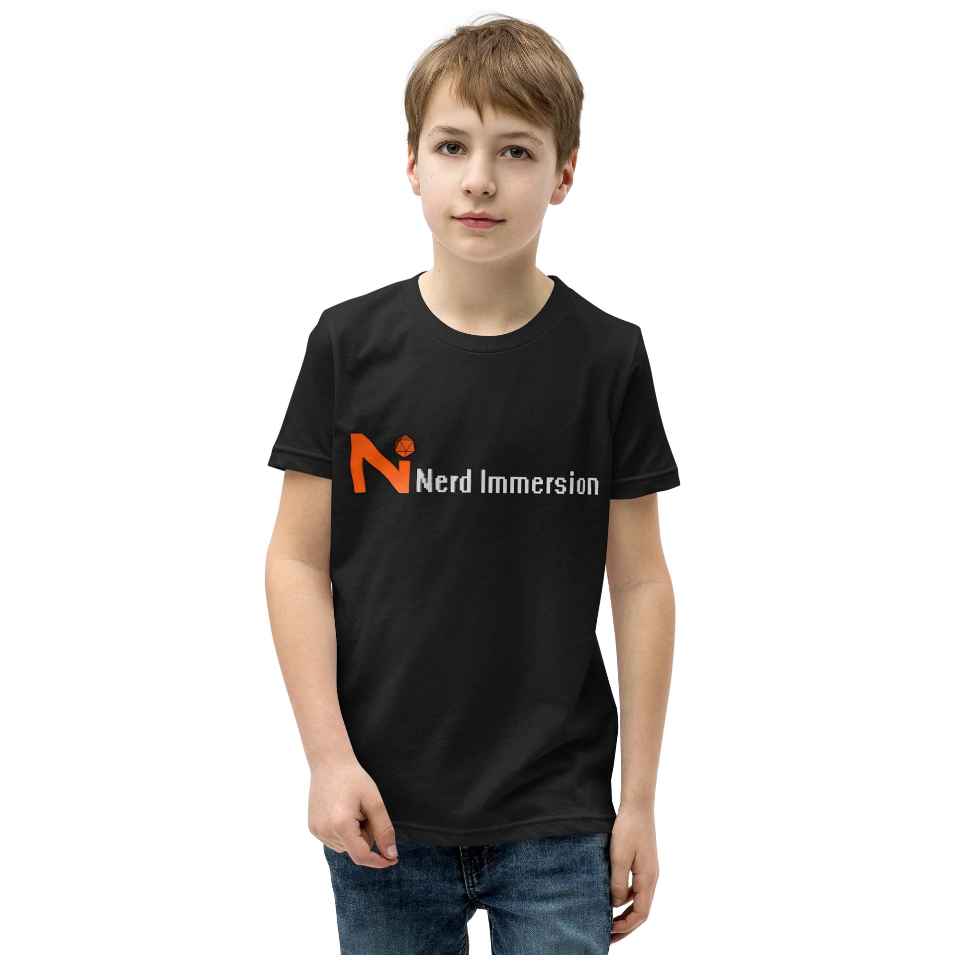 Nerd Immersion Banner Youth T-Shirt product image (1)
