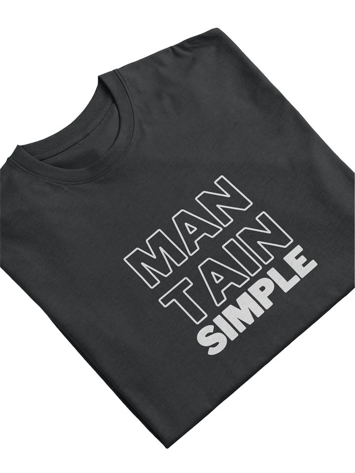 MANTAIN Bold Cotton Tee product image (2)